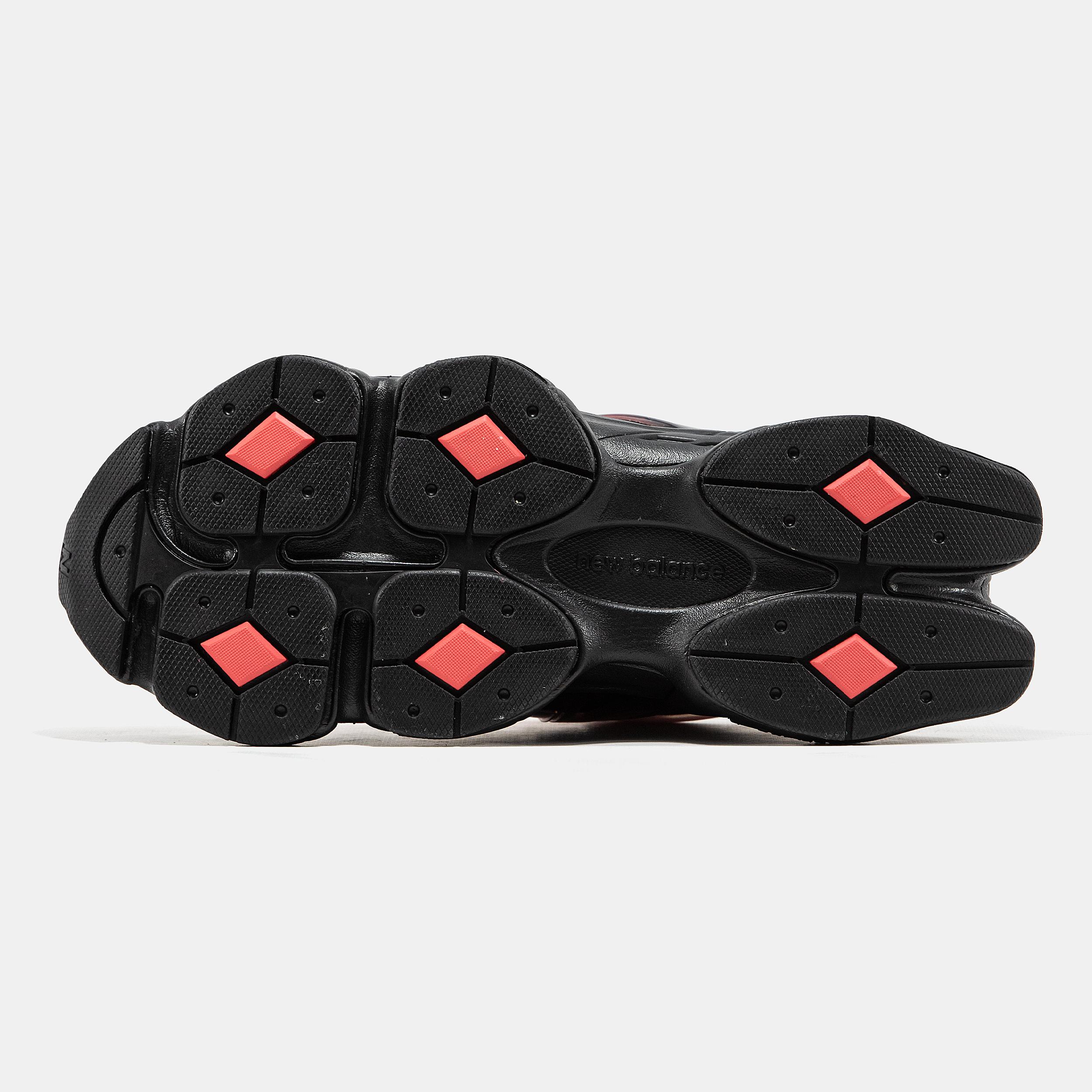 New Balance 9060 Black Red Gradient - изображение 1