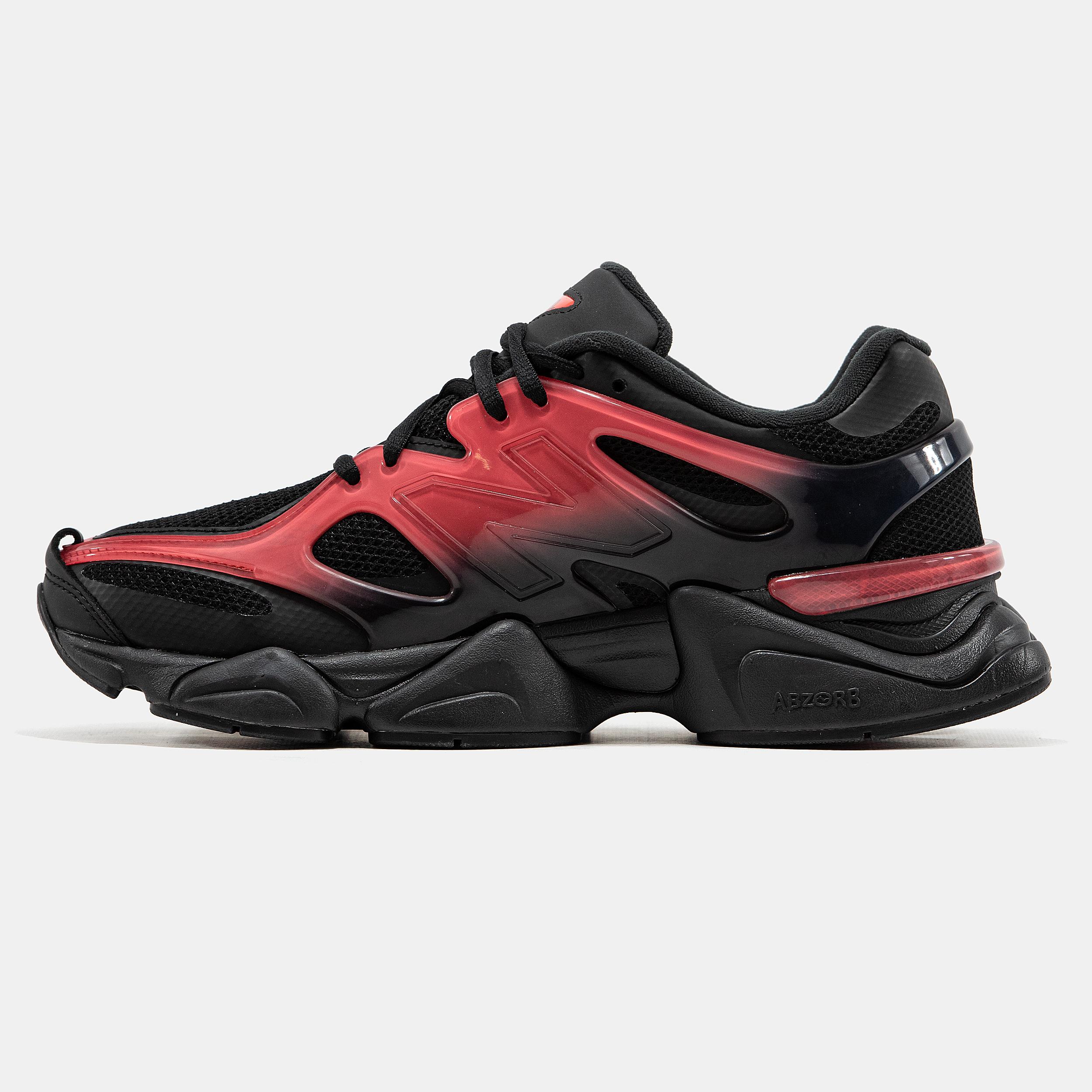 New Balance 9060 Black Red Gradient - изображение 2
