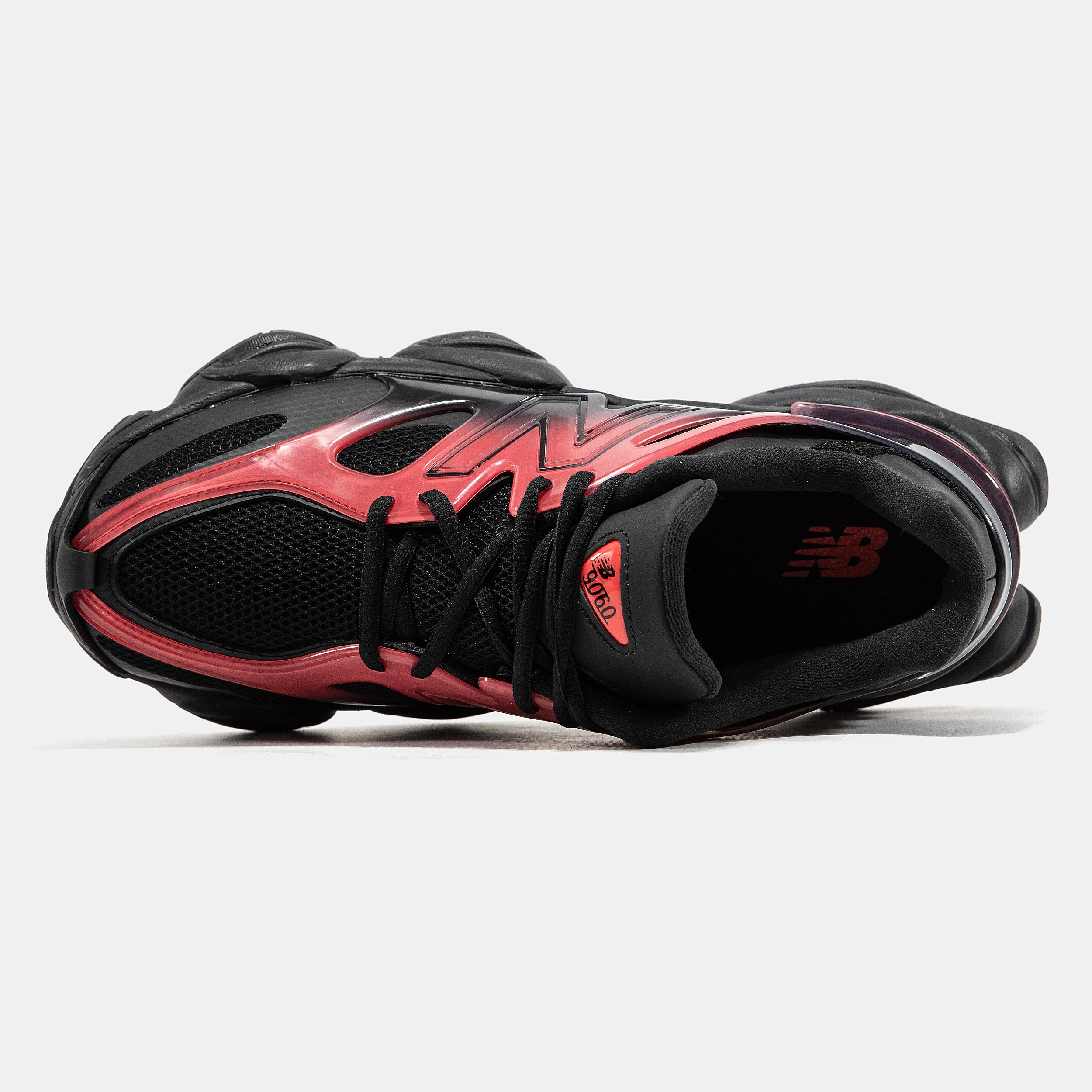 New Balance 9060 Black Red Gradient - изображение 3