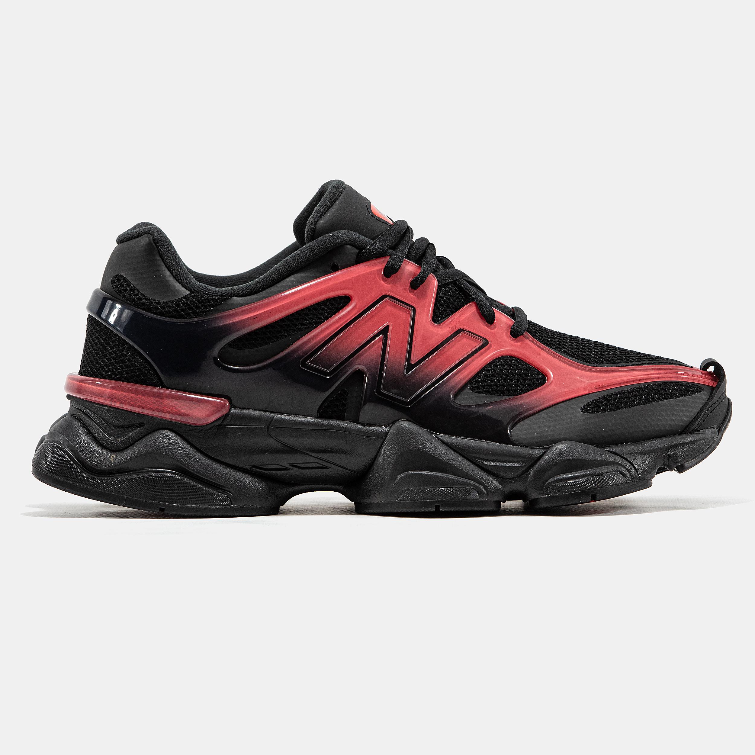 New Balance 9060 Black Red Gradient - изображение 4