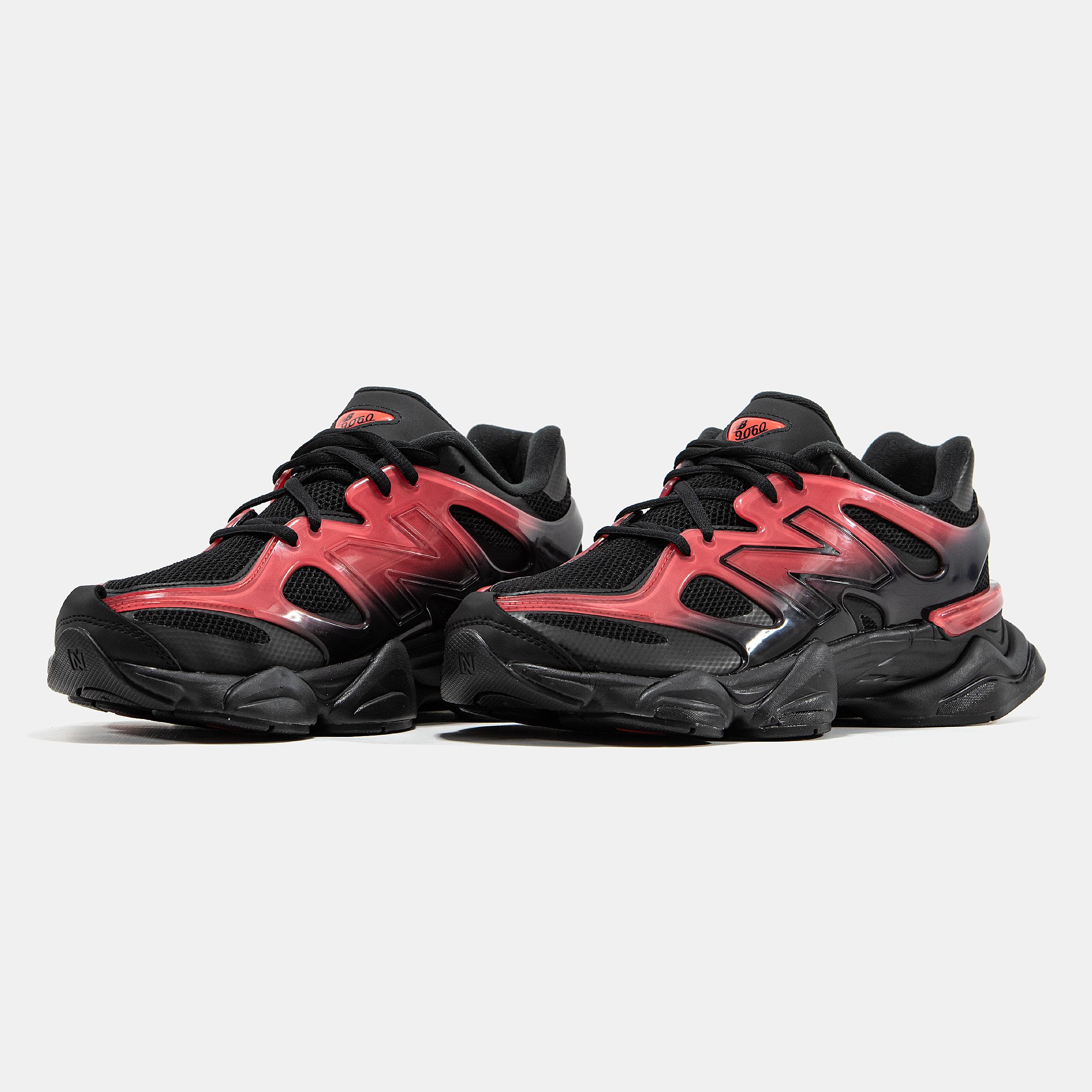 New Balance 9060 Black Red Gradient - изображение 6