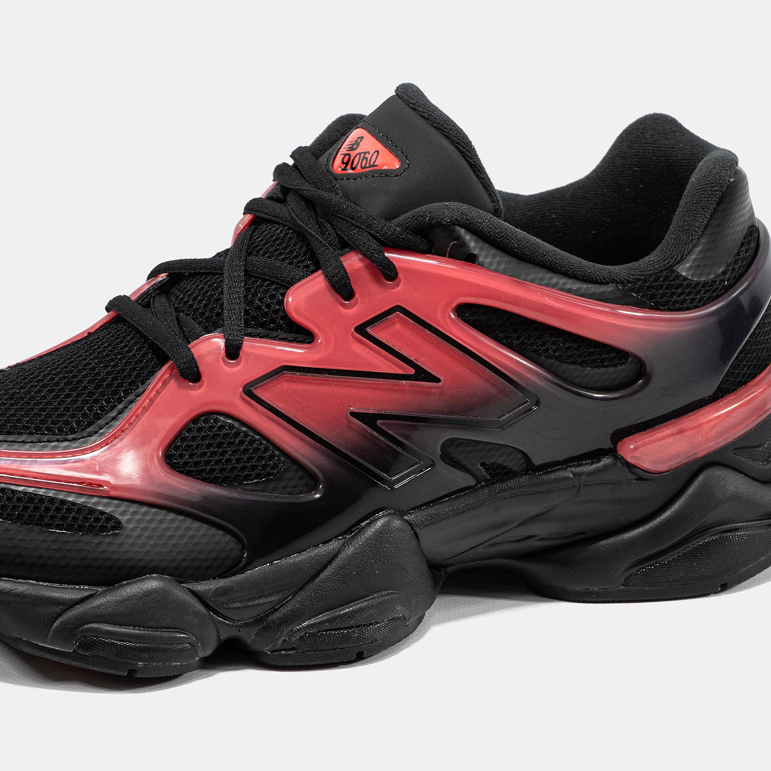 New Balance 9060 Black Red Gradient - изображение 8