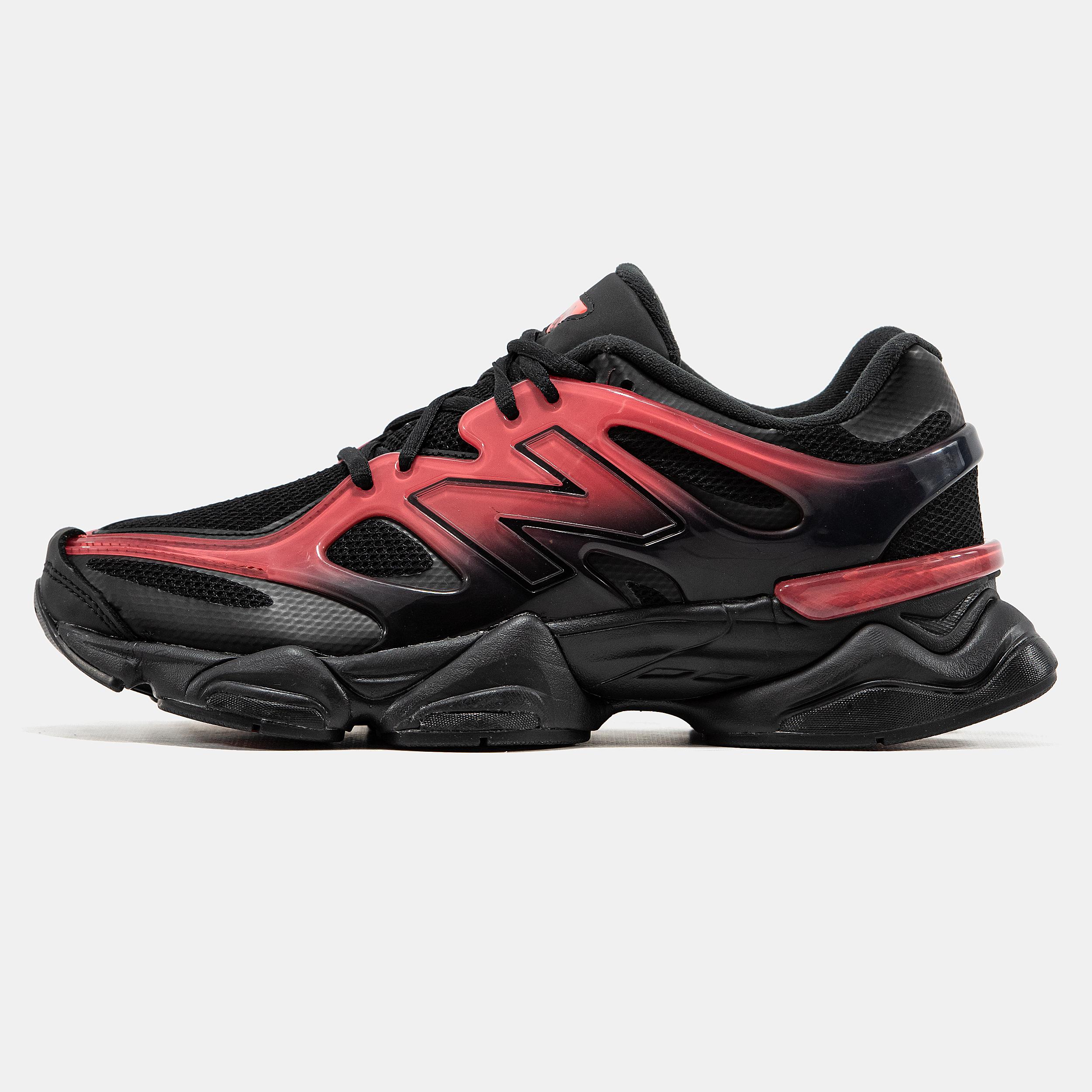 New Balance 9060 Black Red Gradient