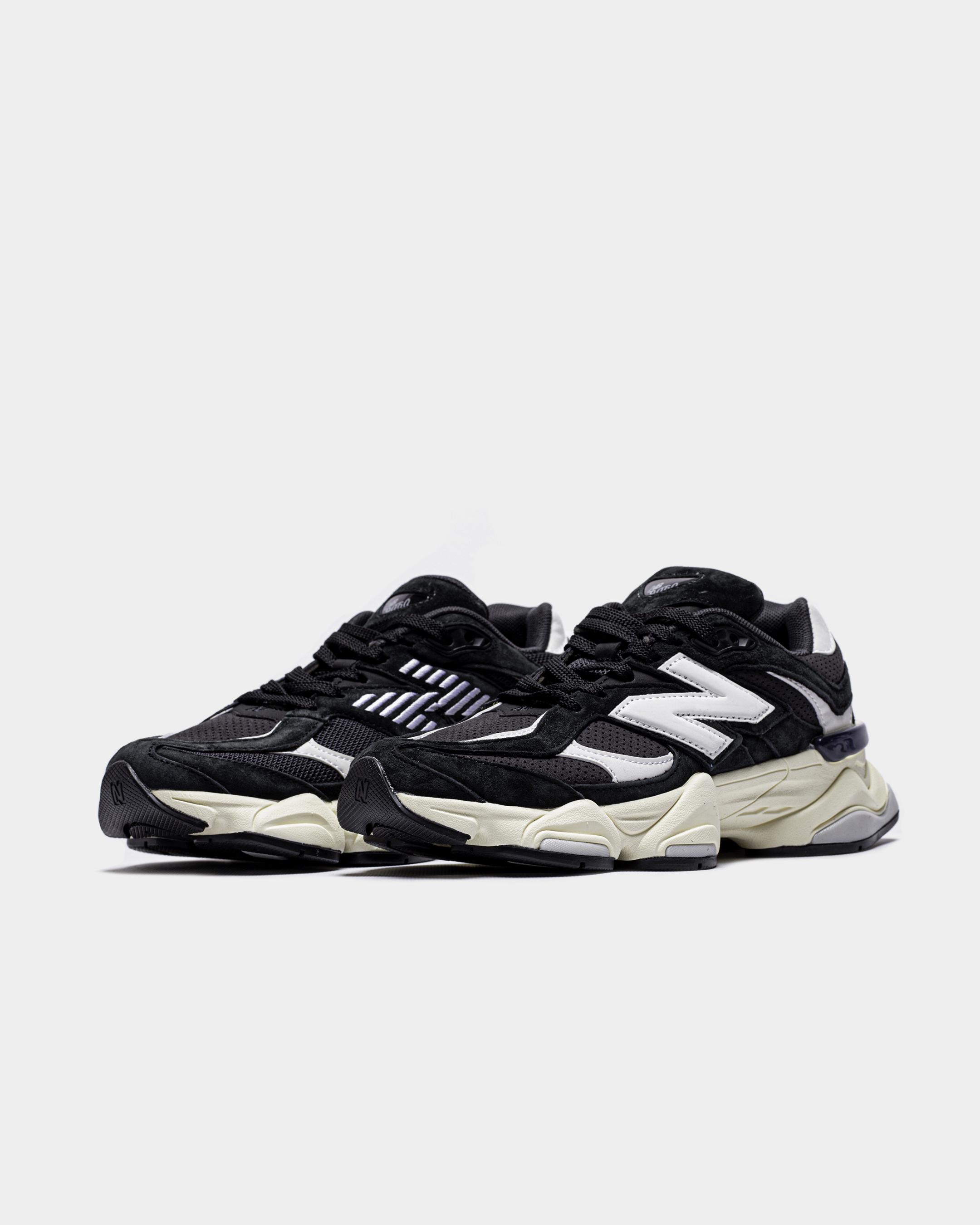 New Balance 9060 Black Suede Cream Sole - изображение 1
