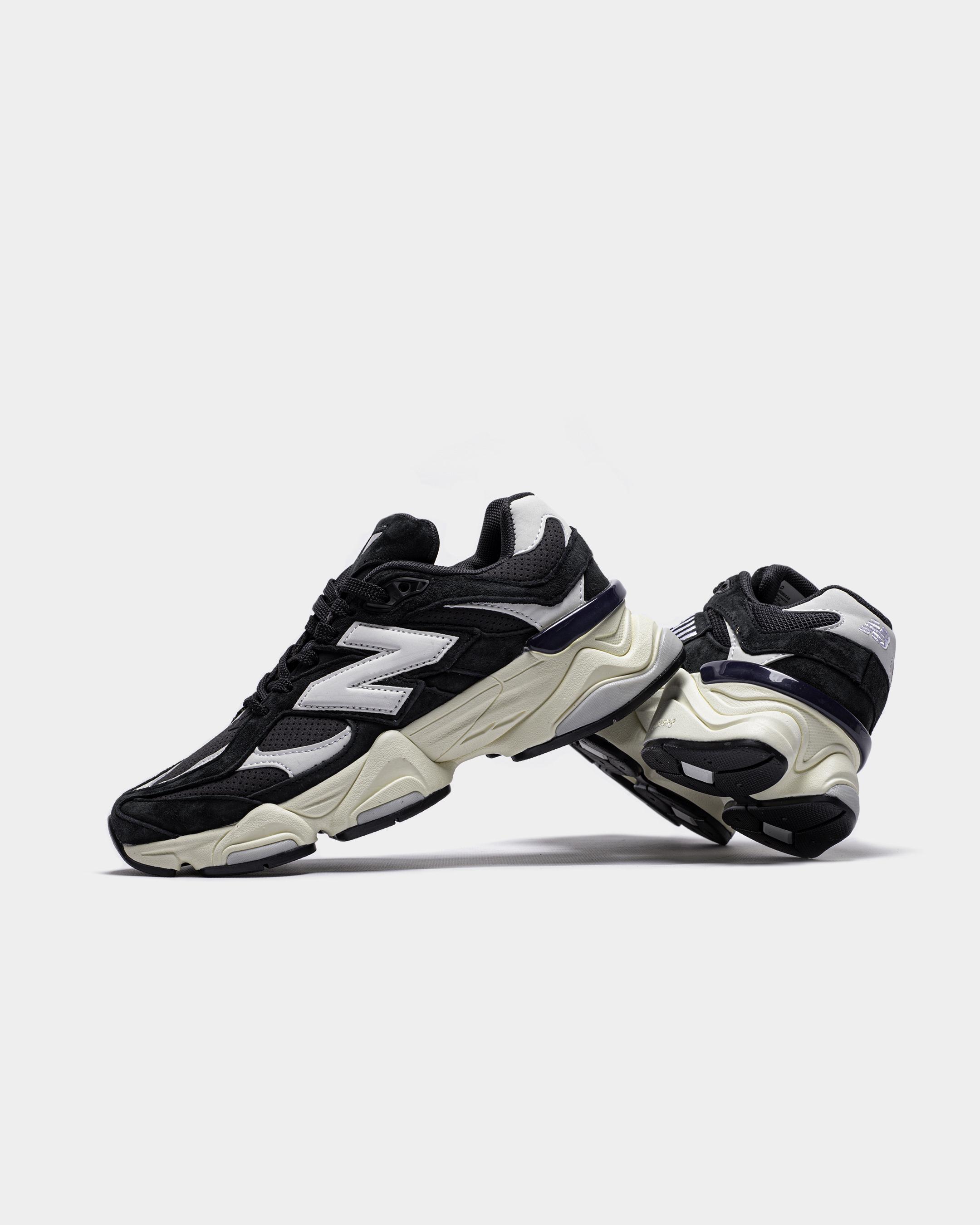 New Balance 9060 Black Suede Cream Sole - изображение 4