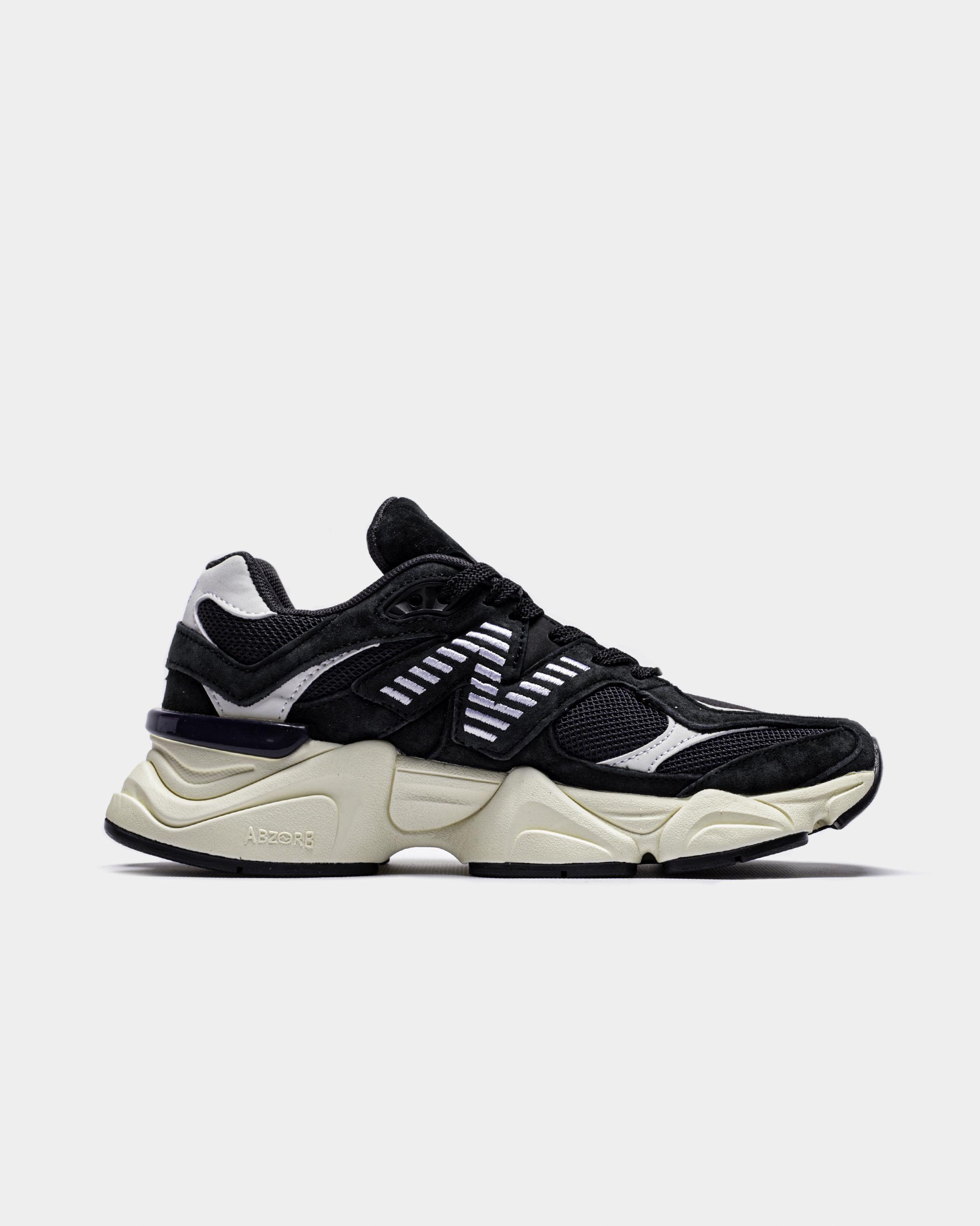 New Balance 9060 Black Suede Cream Sole - изображение 8