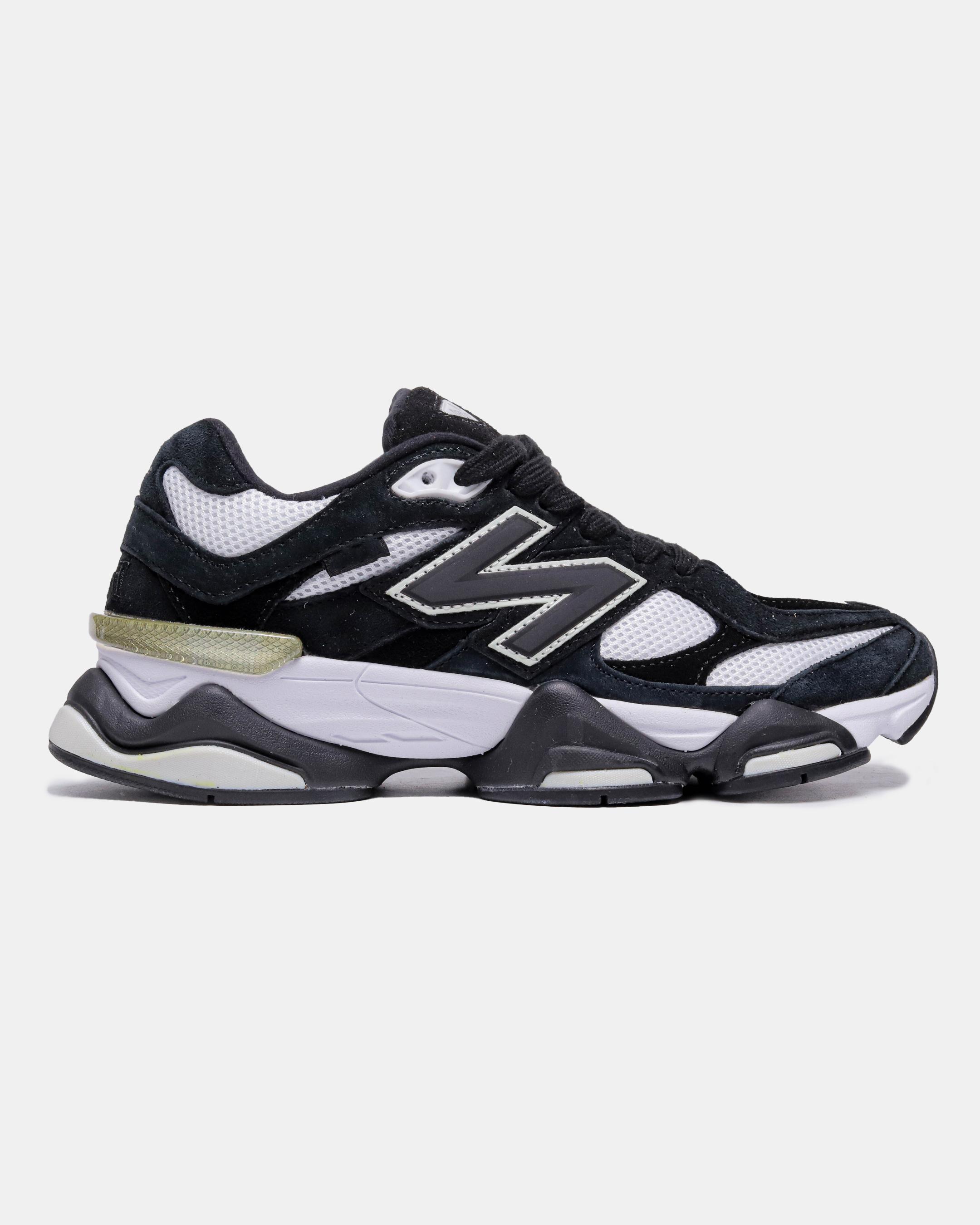 New Balance 9060 Black White Olive - изображение 5