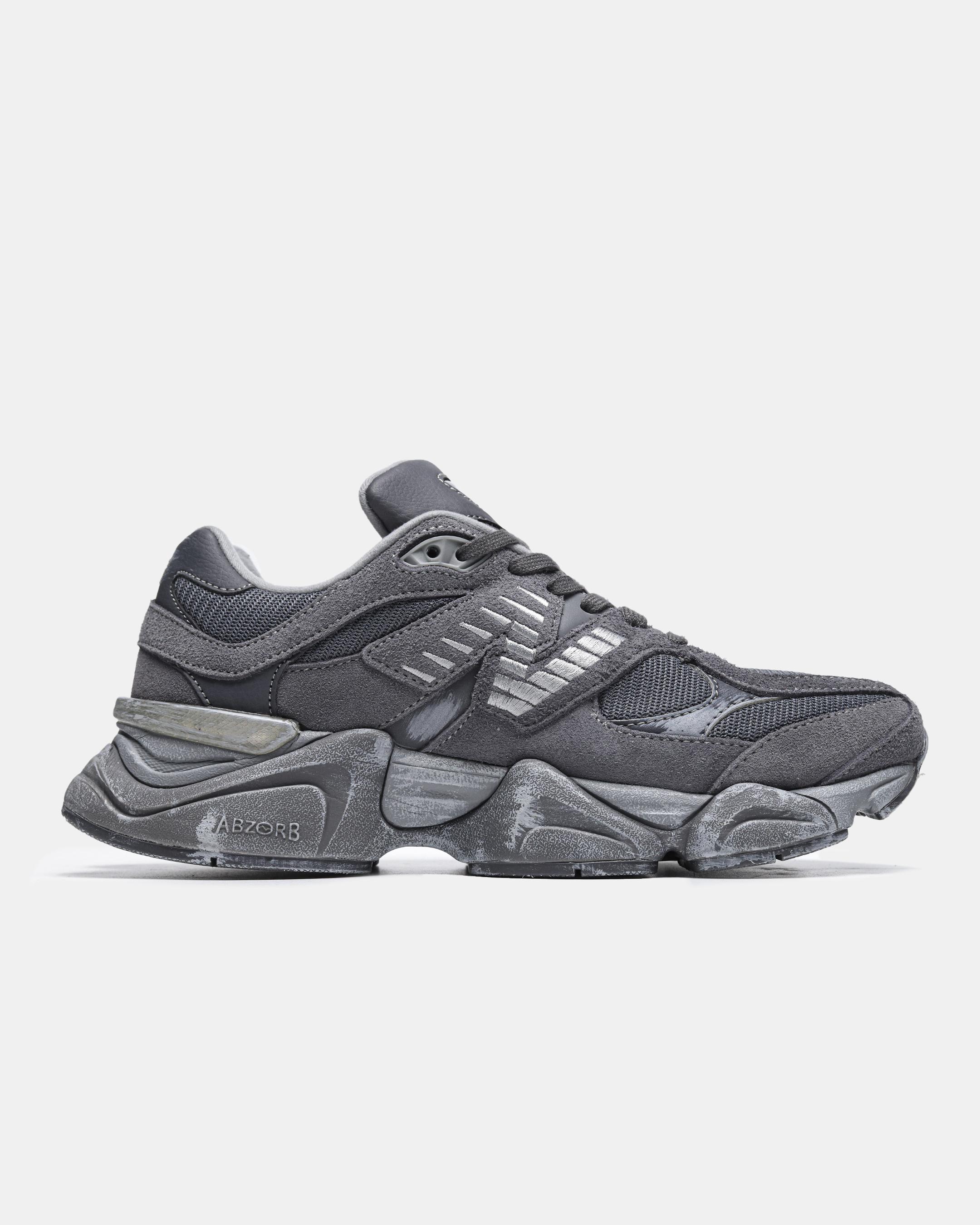 New Balance 9060 Dark Grey Distressed - изображение 2