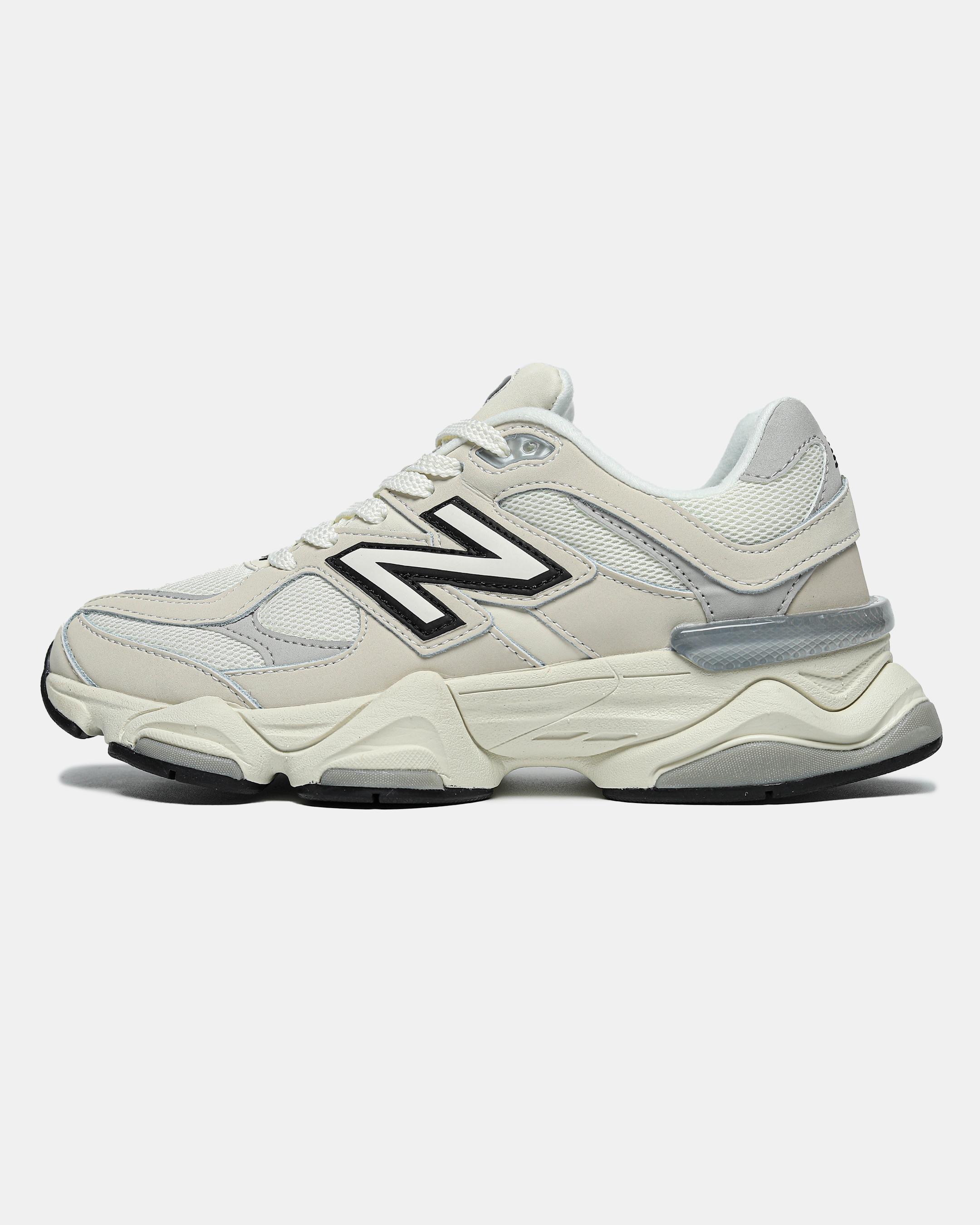 New Balance 9060 Cream White Black