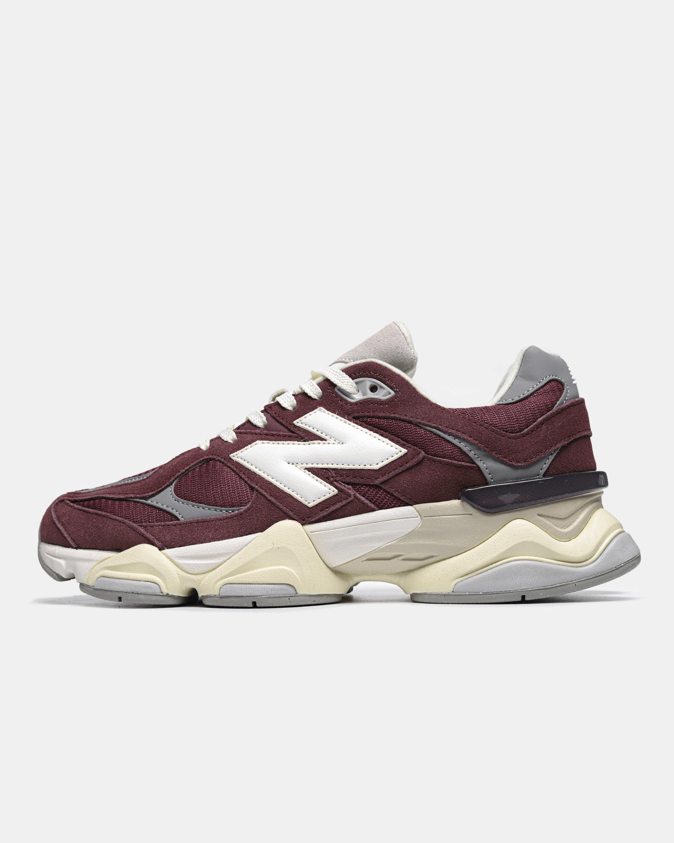 New Balance 9060 Burgundy White Grey