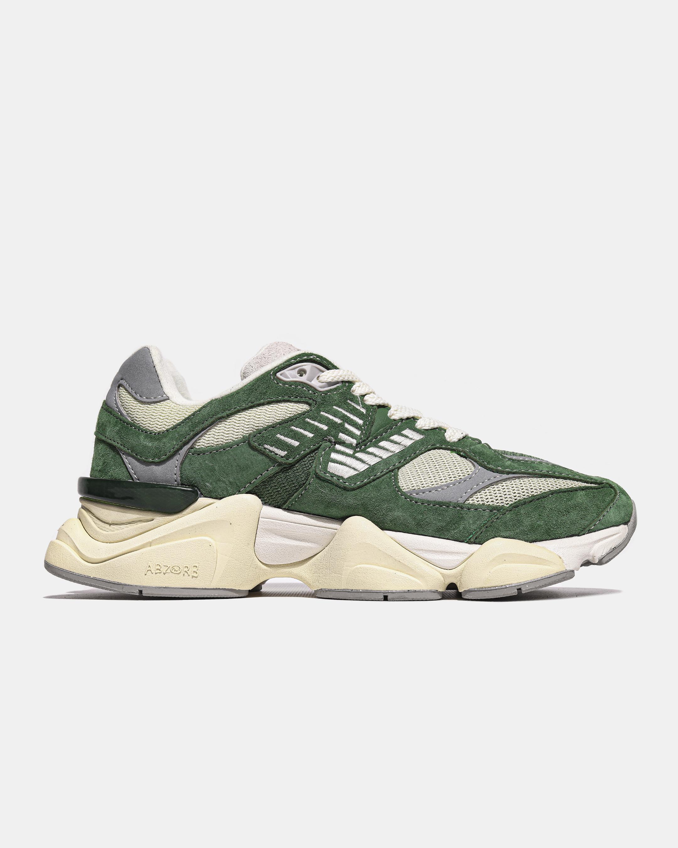 New Balance 9060 Green Cream Silver - изображение 2