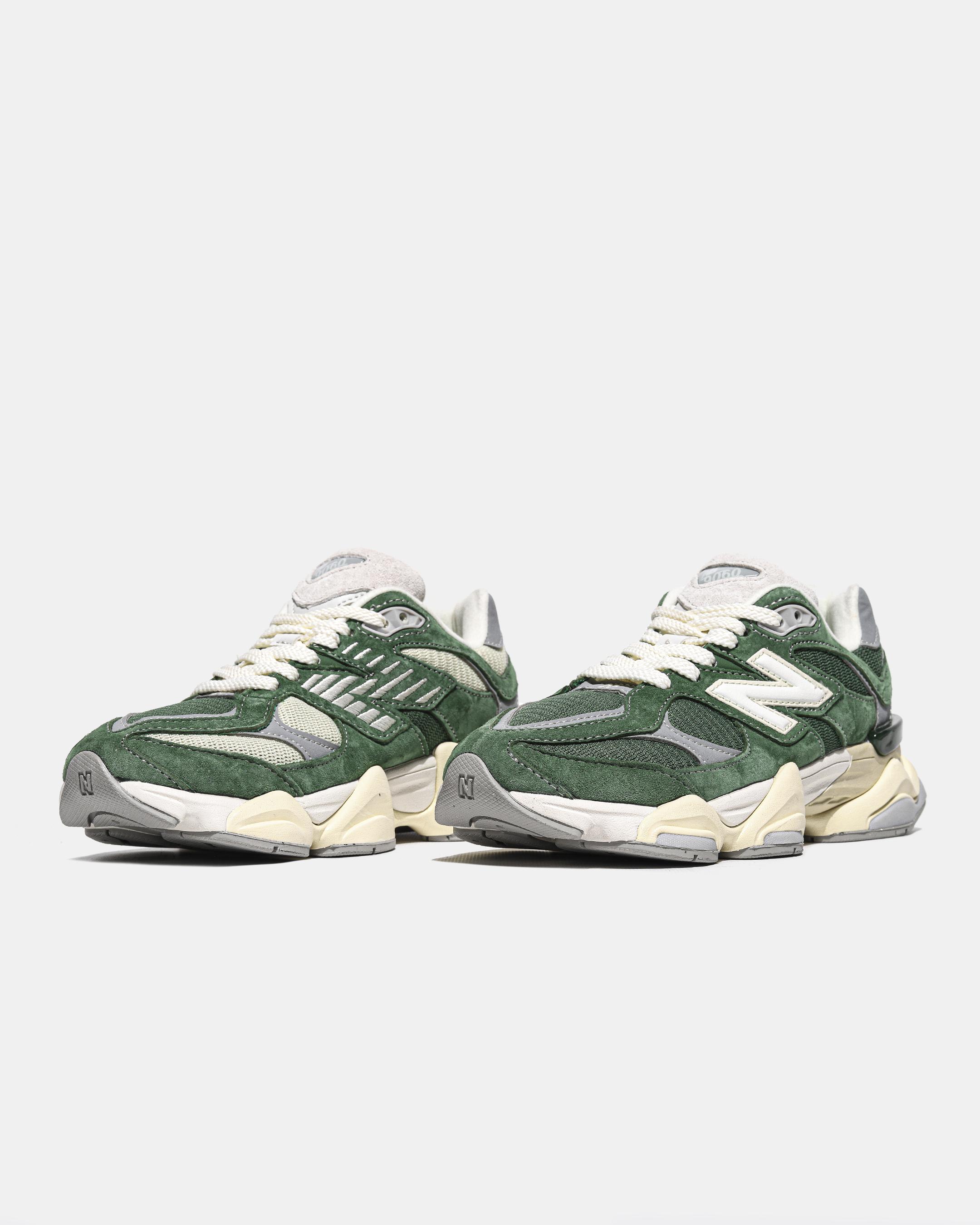 New Balance 9060 Green Cream Silver - изображение 3