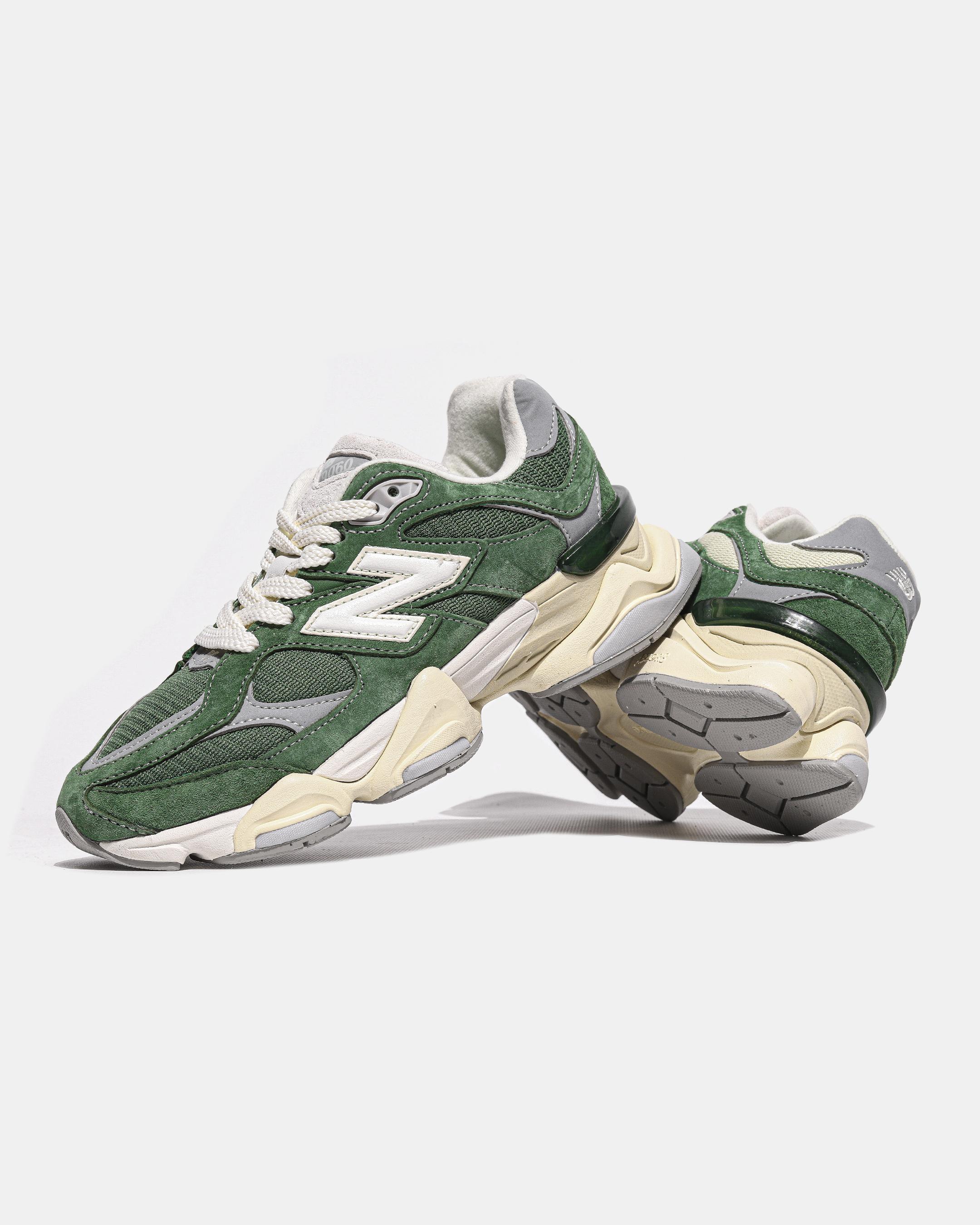 New Balance 9060 Green Cream Silver - изображение 7