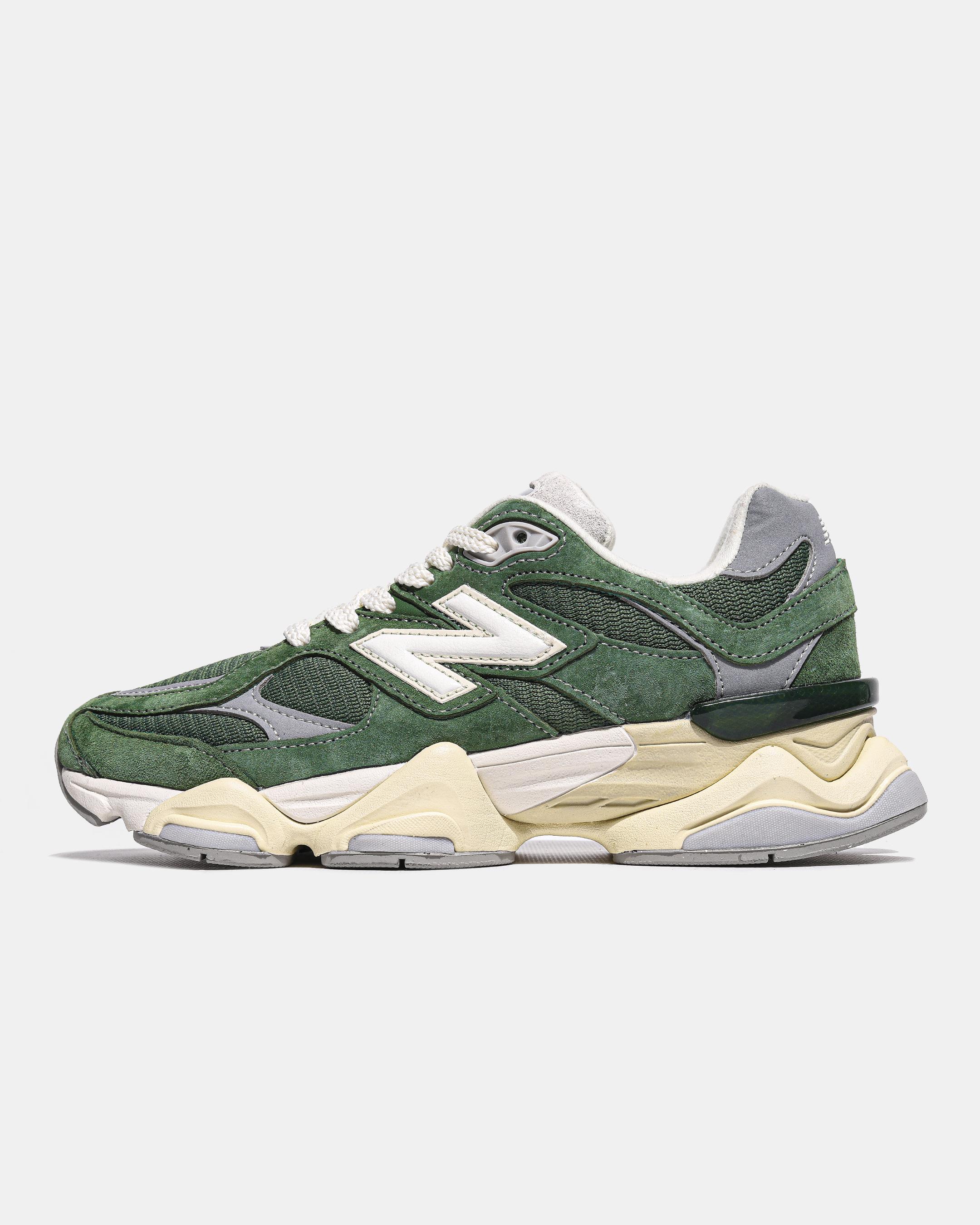 New Balance 9060 Green Cream Silver