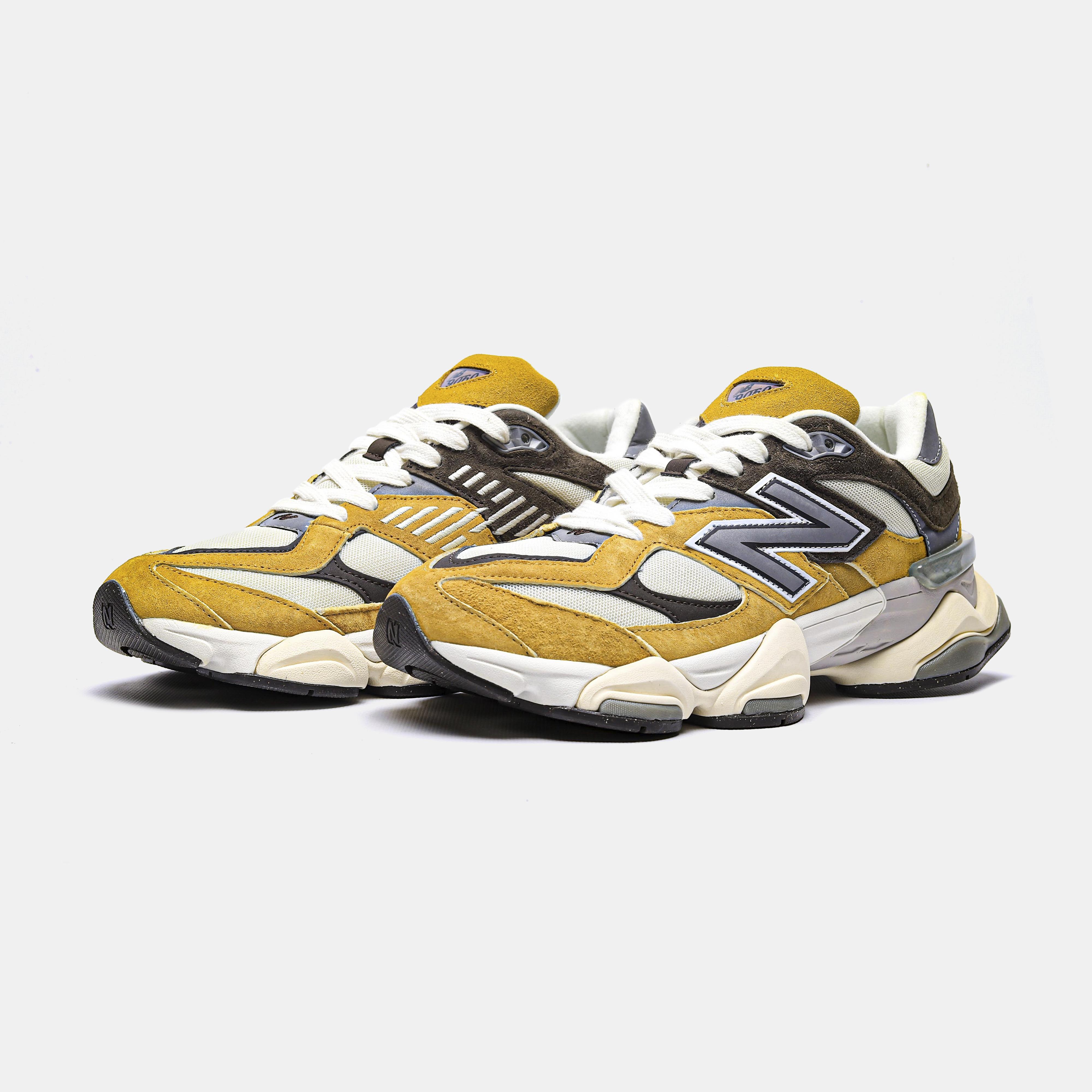 New Balance 9060 Workwear Yellow Brown - изображение 5