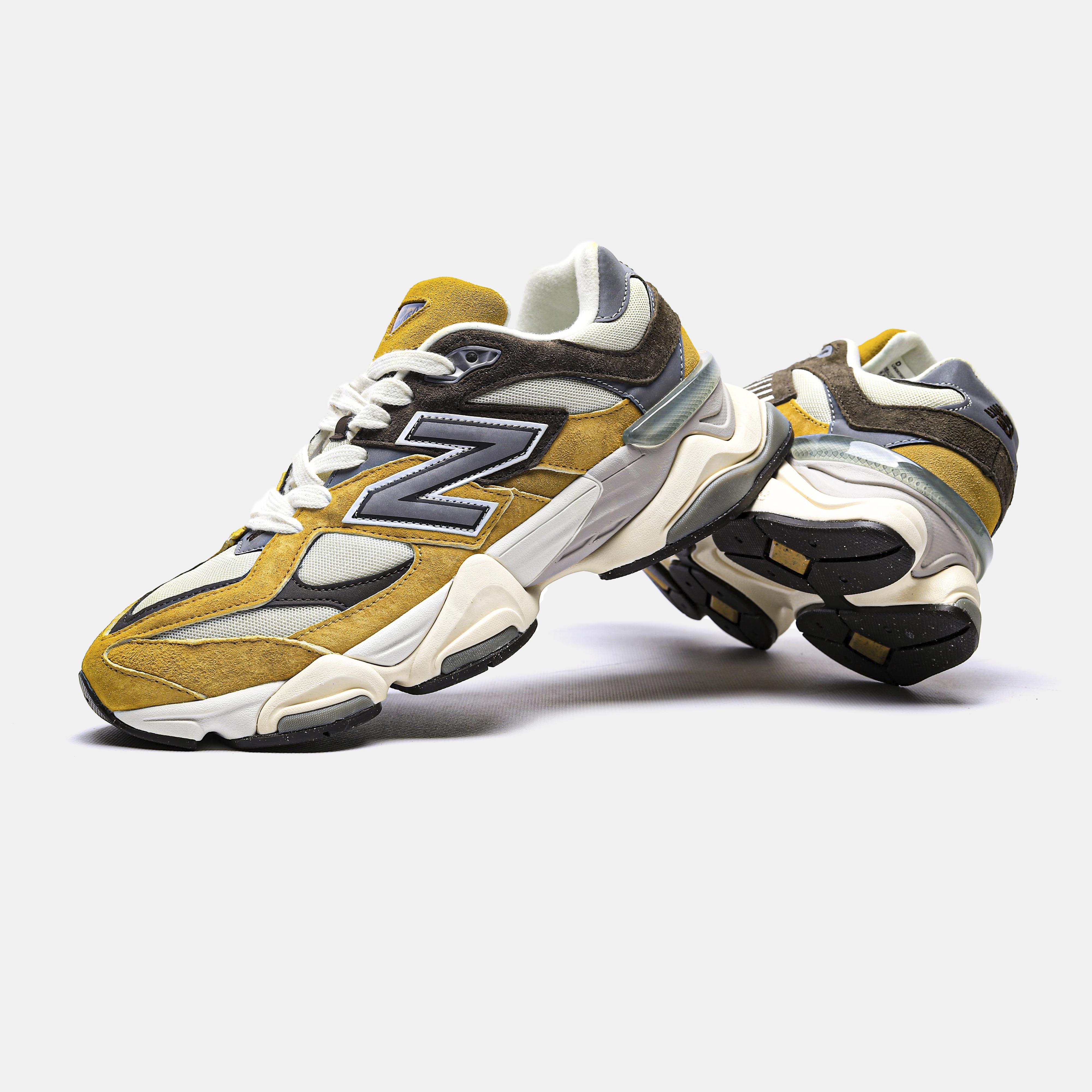 New Balance 9060 Workwear Yellow Brown - изображение 6