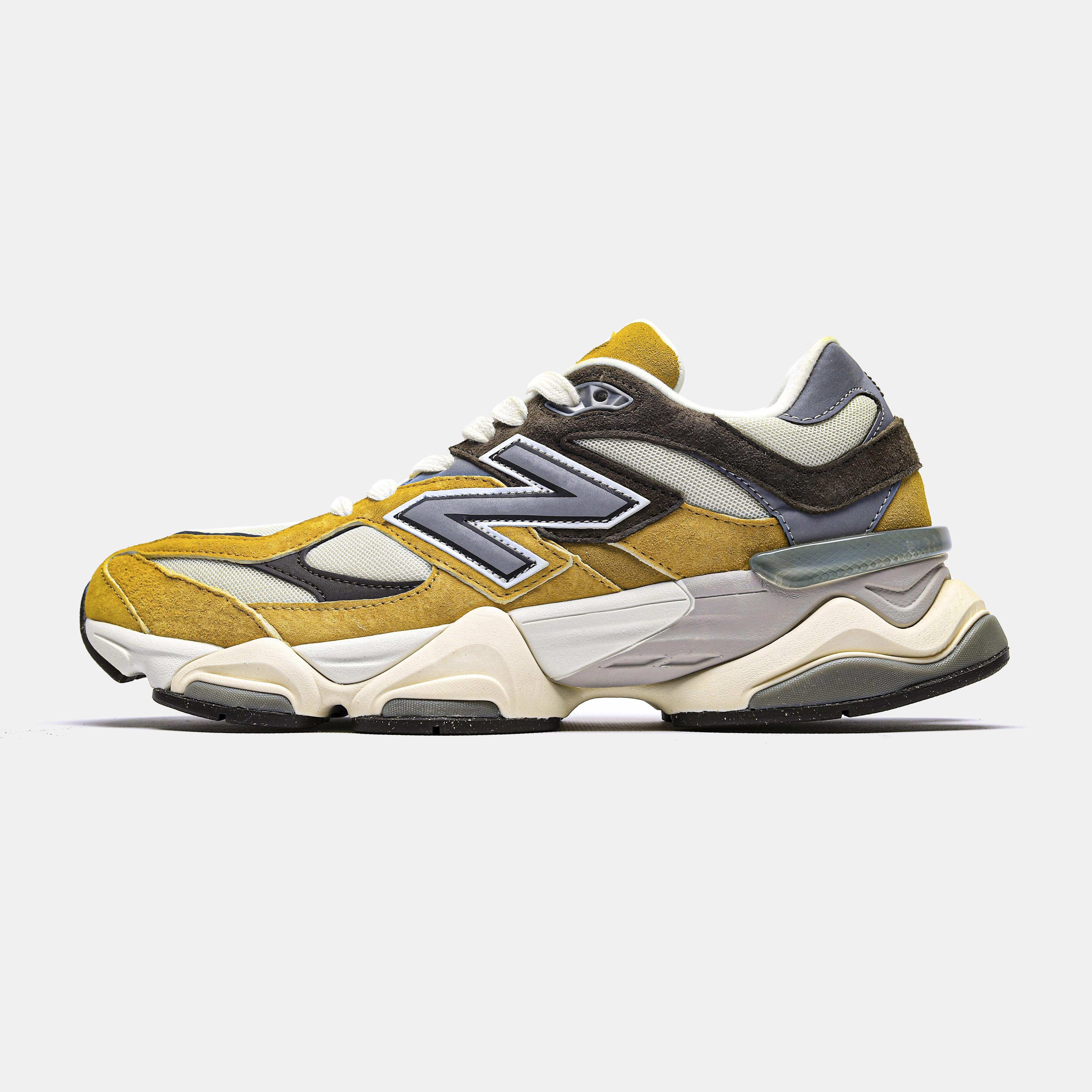 New Balance 9060 Workwear Yellow Brown
