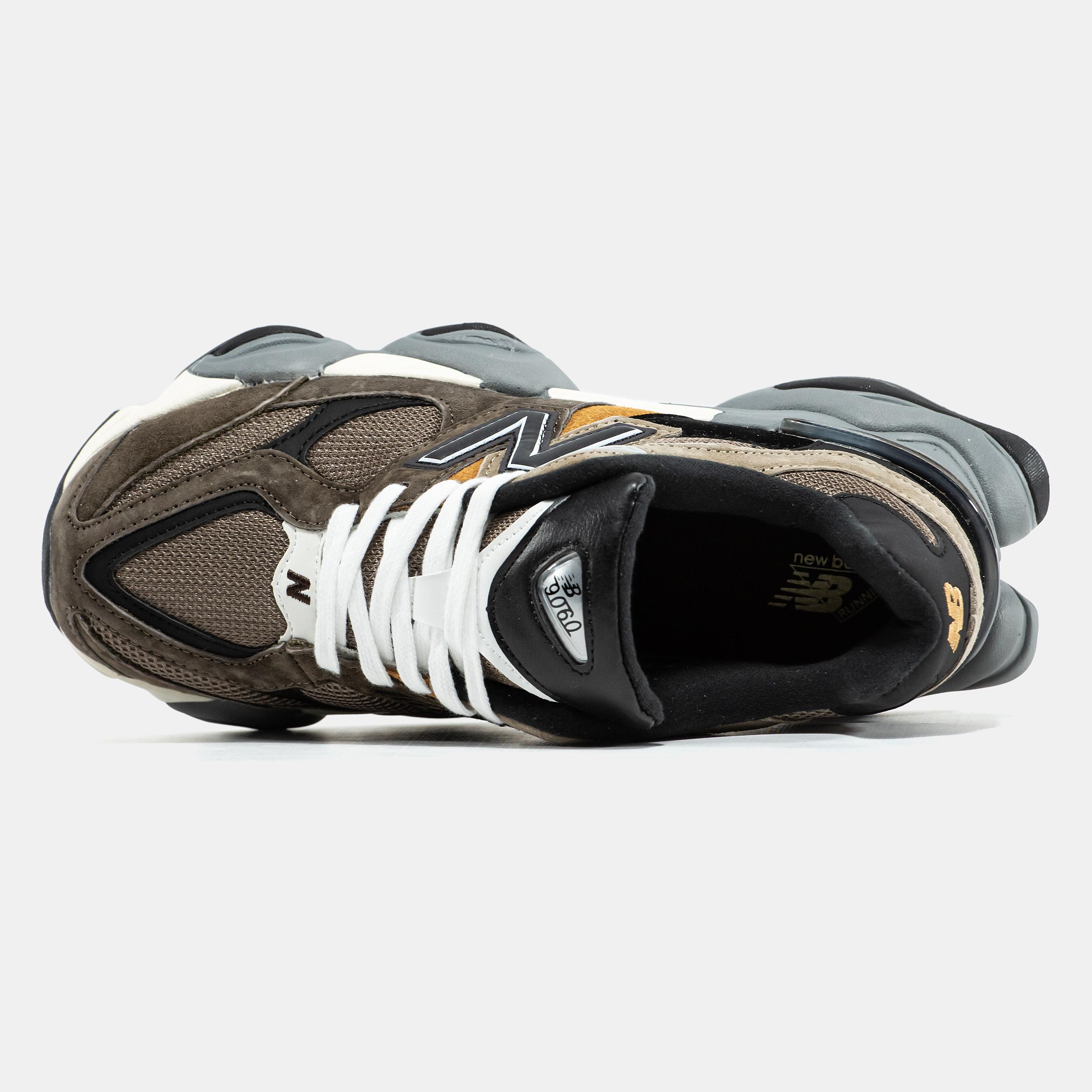 New Balance 9060 Brown Black Gold - изображение 3