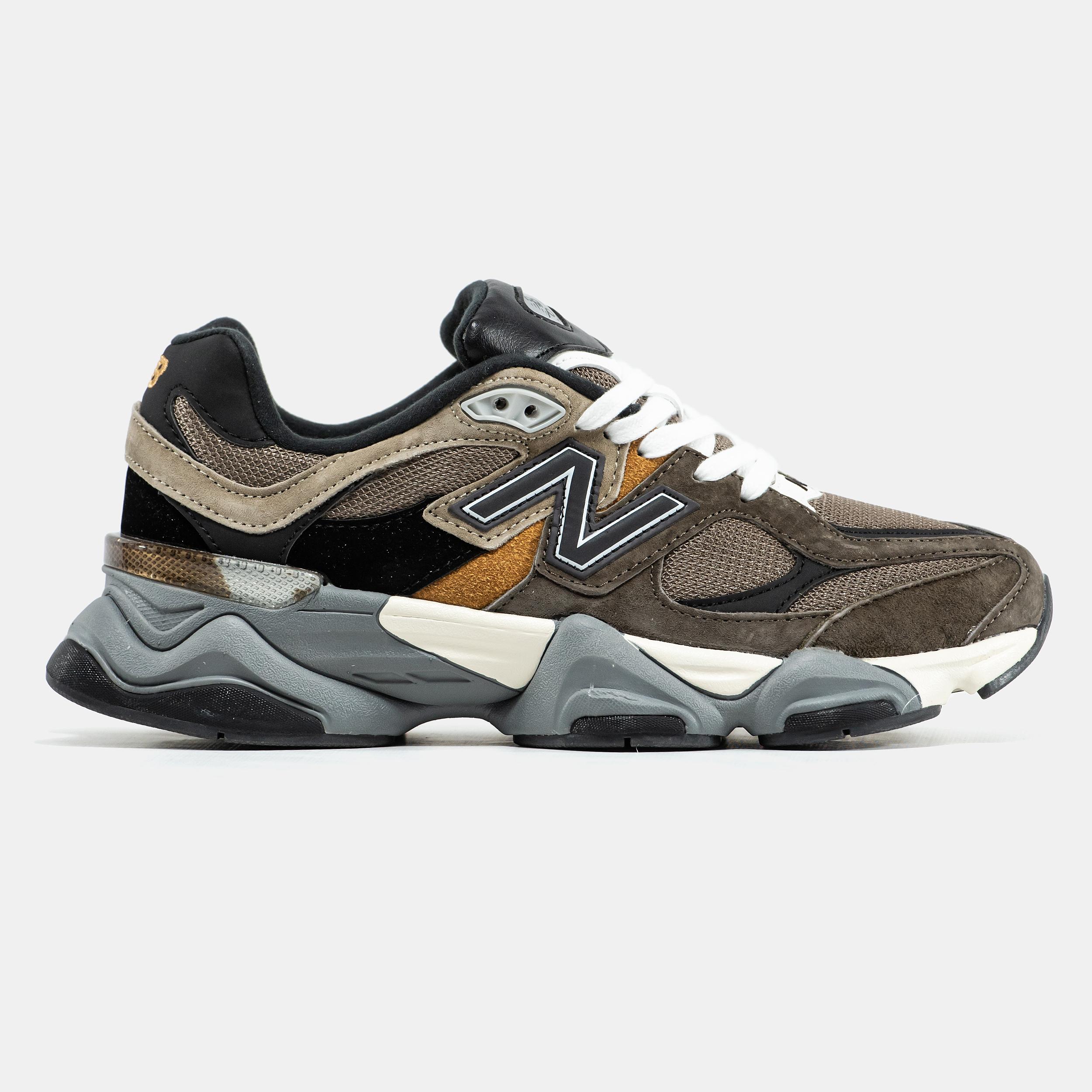 New Balance 9060 Brown Black Gold - изображение 4