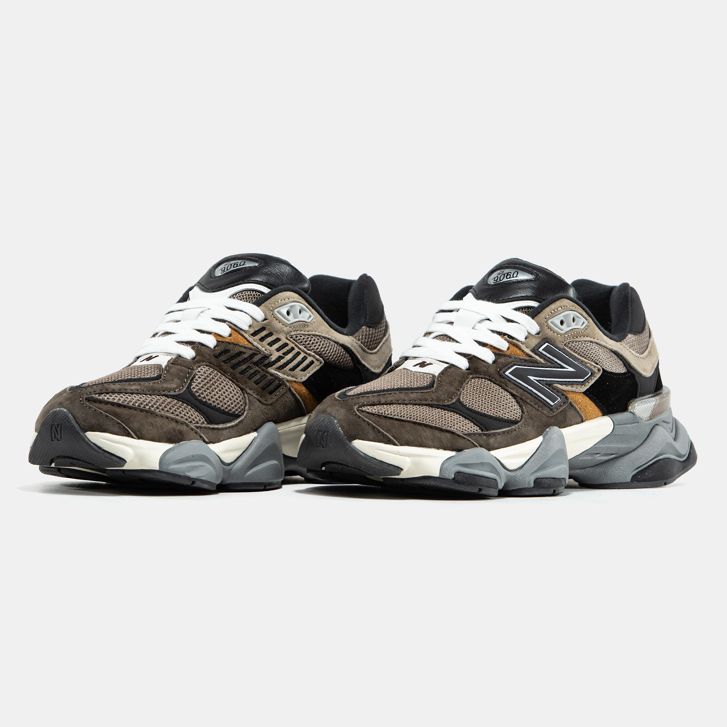 New Balance 9060 Brown Black Gold - изображение 6