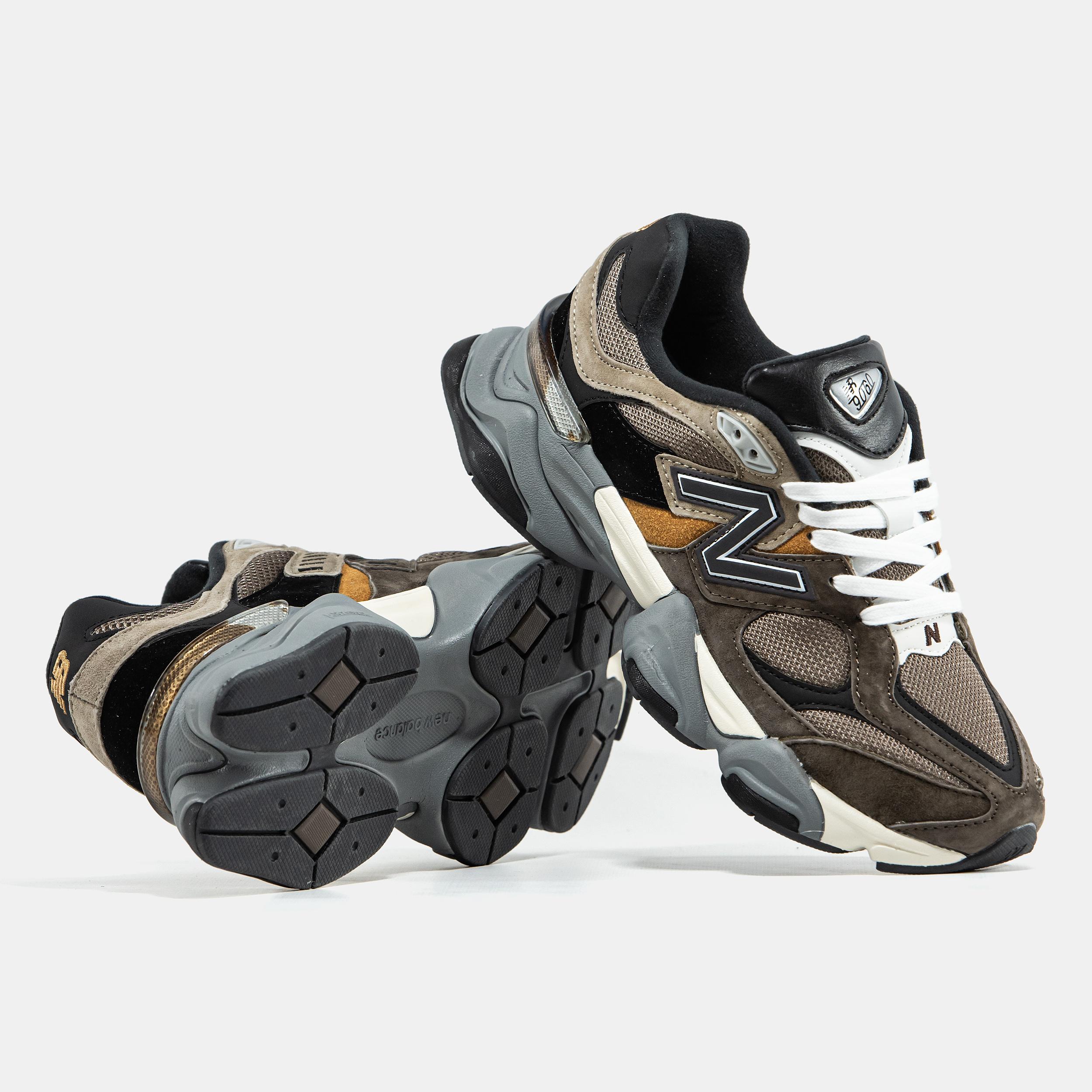 New Balance 9060 Brown Black Gold - изображение 7