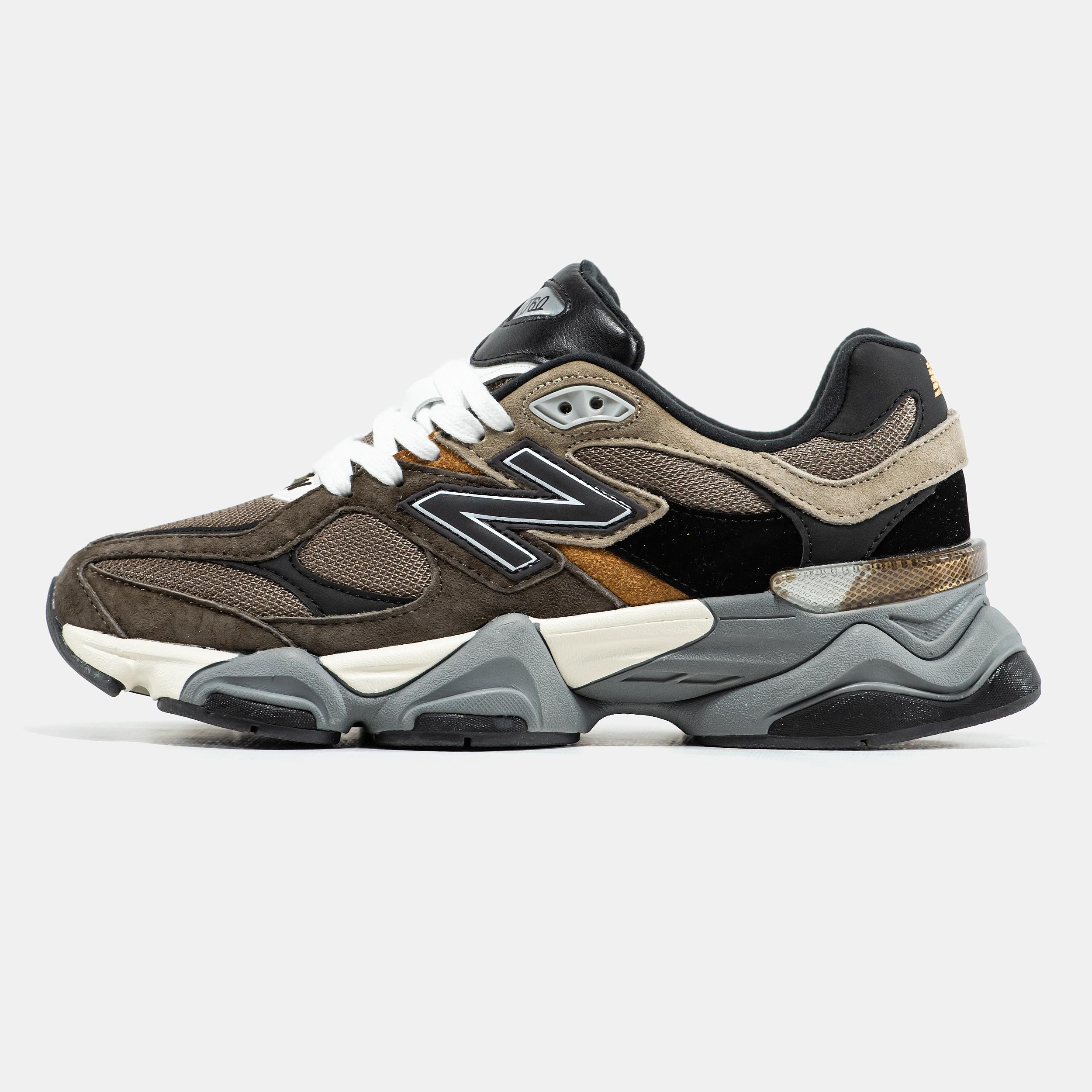 New Balance 9060 Brown Black Gold
