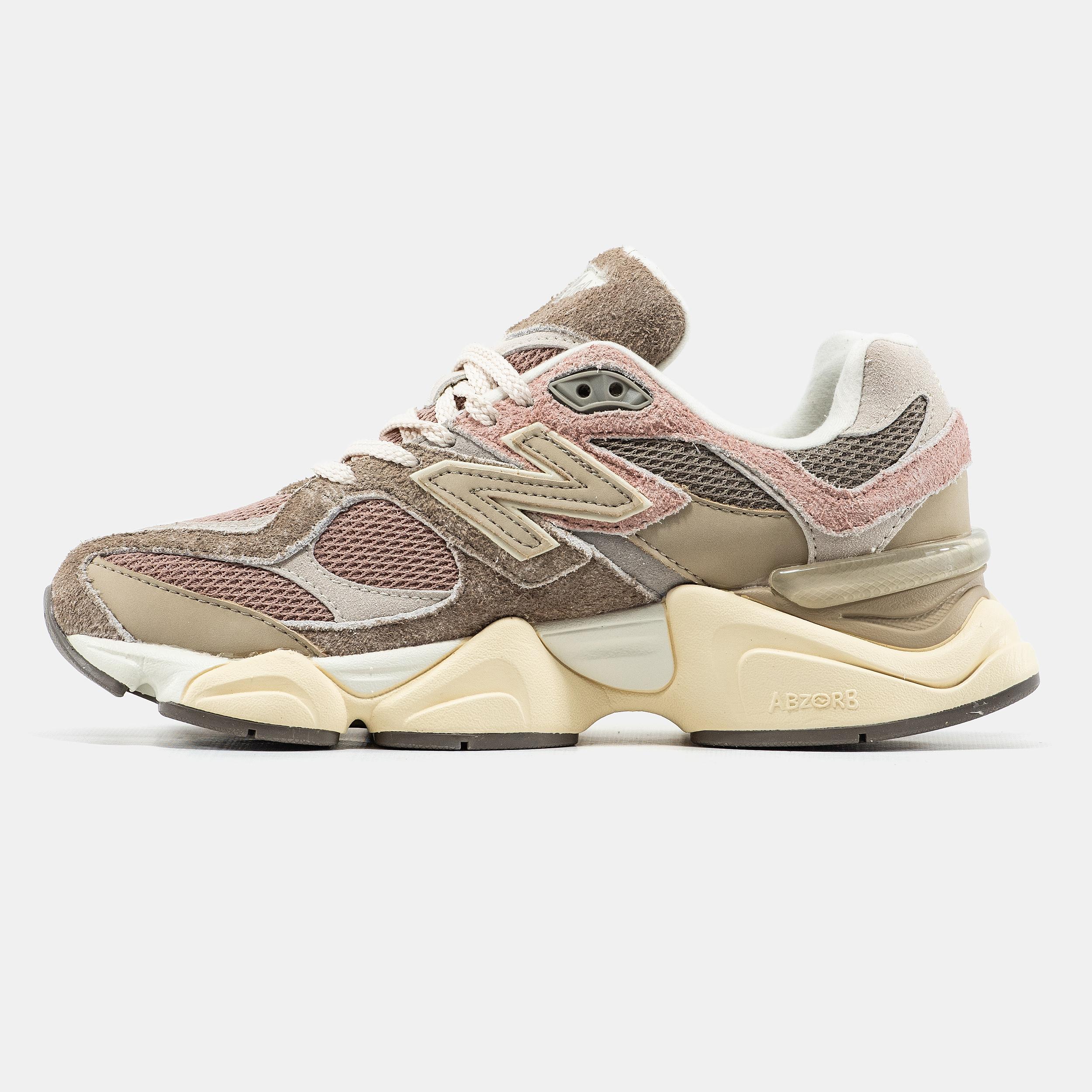 New Balance 9060 Pink Beige Brown - изображение 2