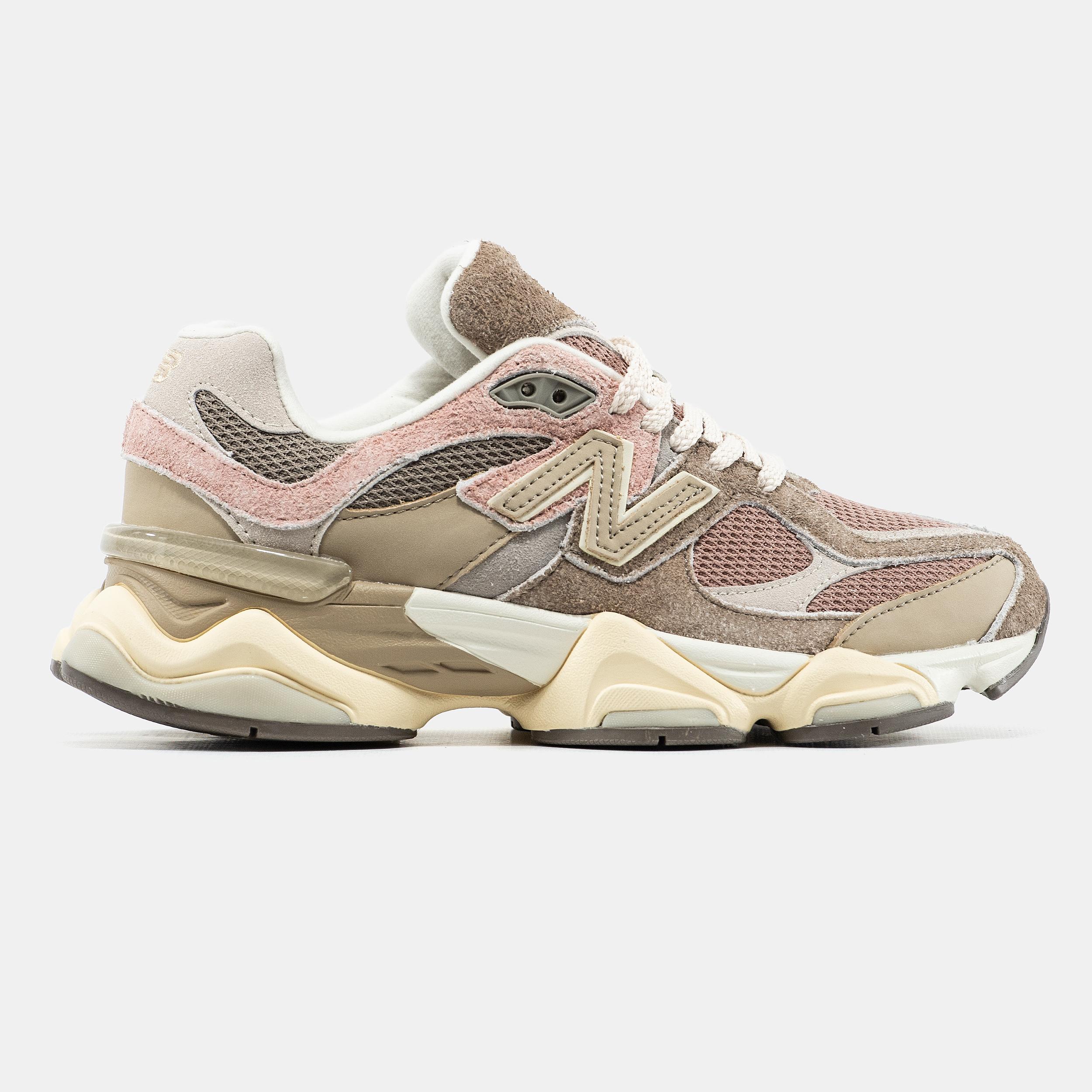 New Balance 9060 Pink Beige Brown - изображение 4
