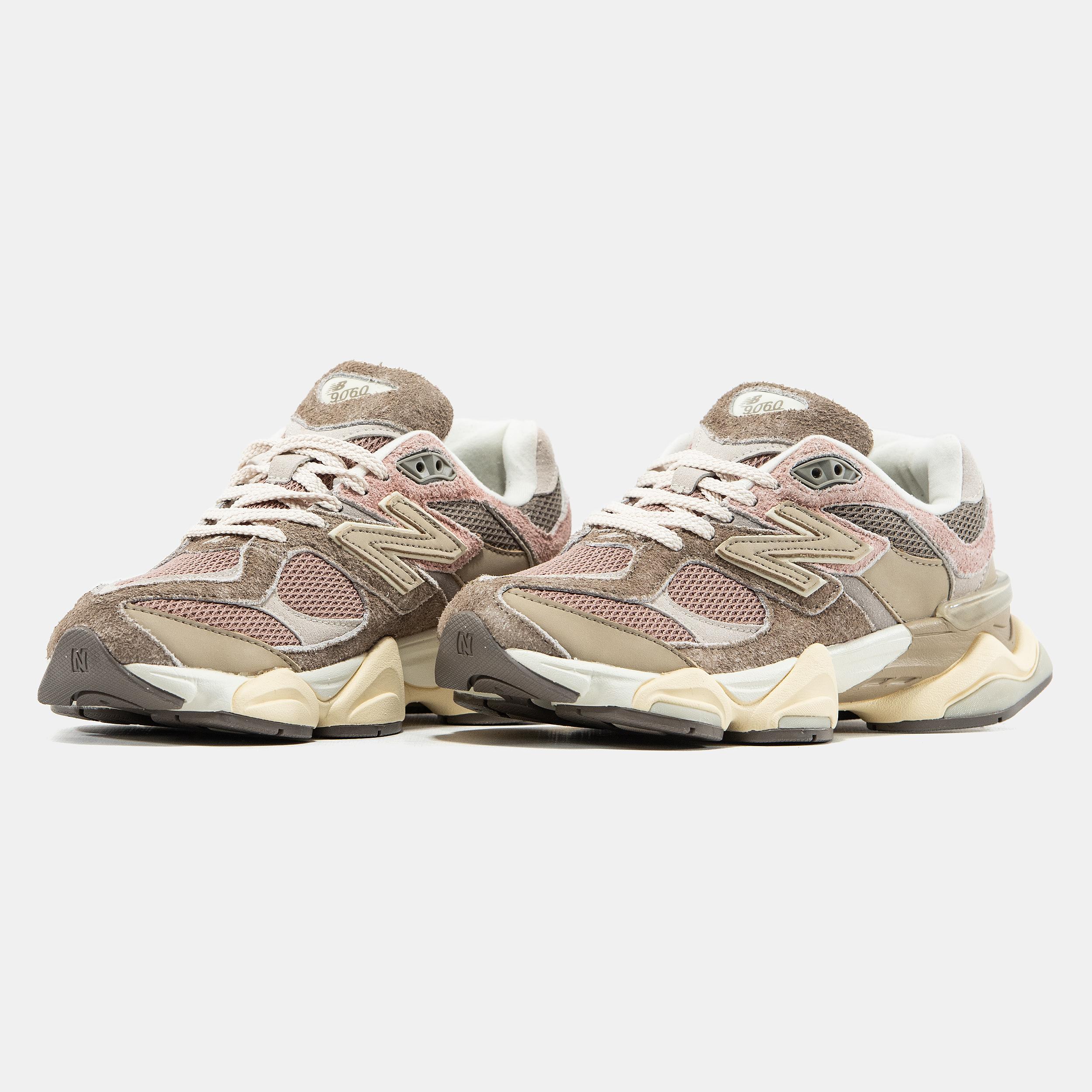 New Balance 9060 Pink Beige Brown - изображение 6