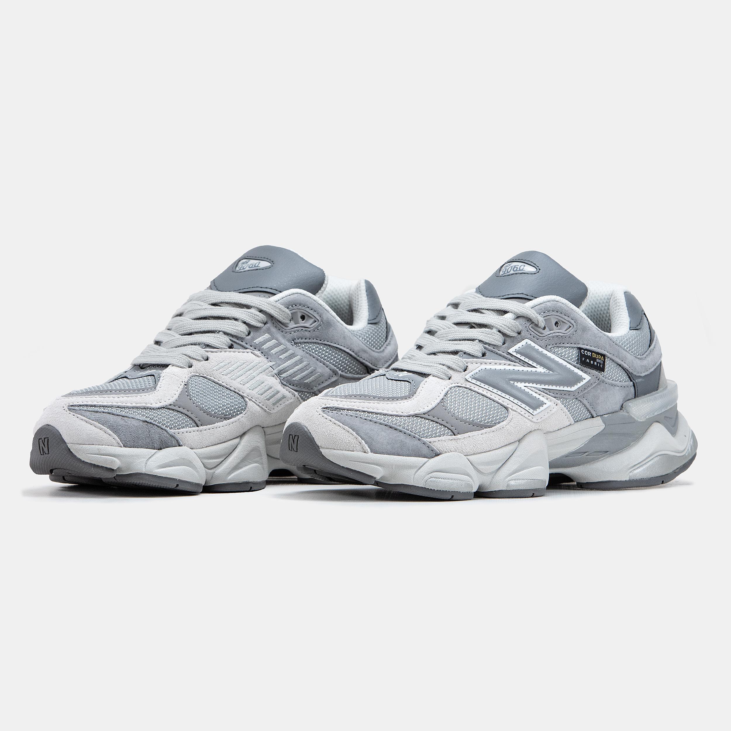 New Balance 9060 Cordura Grey White - изображение 6