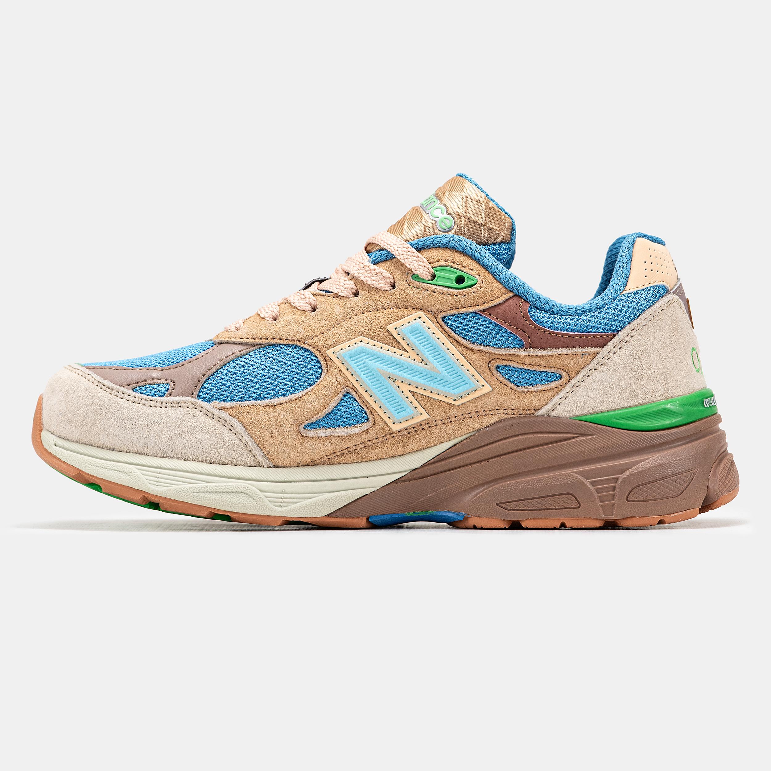 New Balance 990v3 x Joe Freshgoods Blue Beige Green - изображение 3