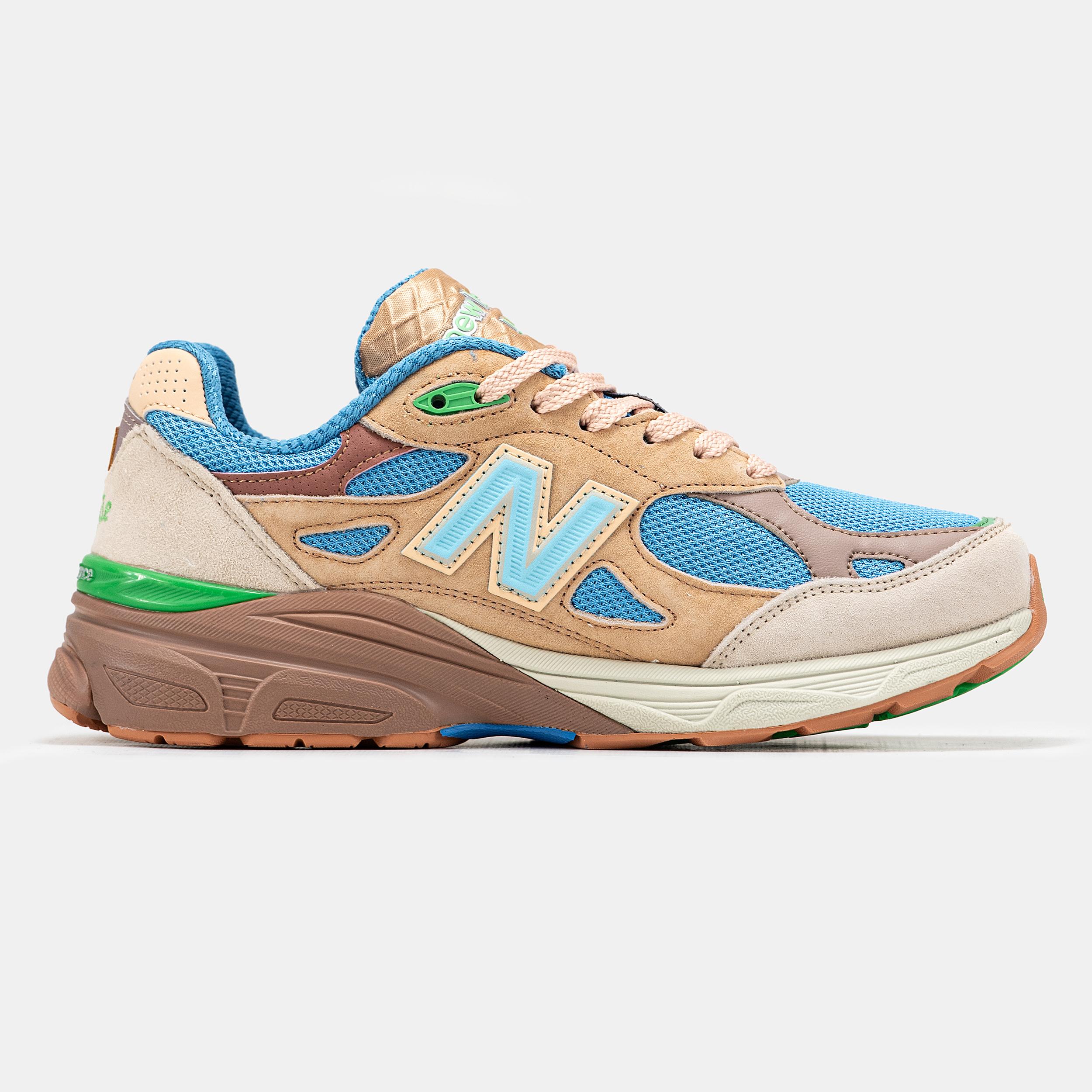 New Balance 990v3 x Joe Freshgoods Blue Beige Green - изображение 5