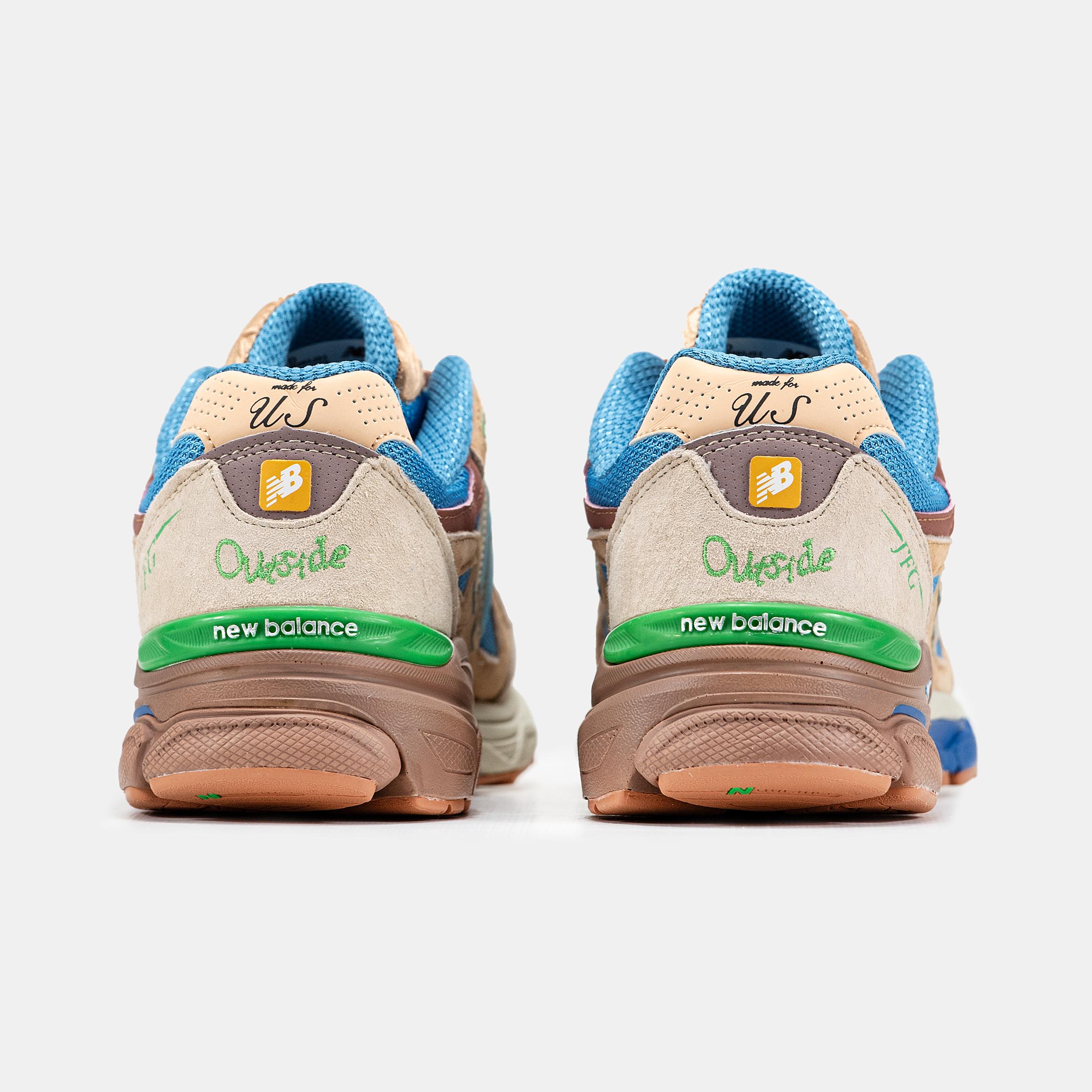 New Balance 990v3 x Joe Freshgoods Blue Beige Green - изображение 6