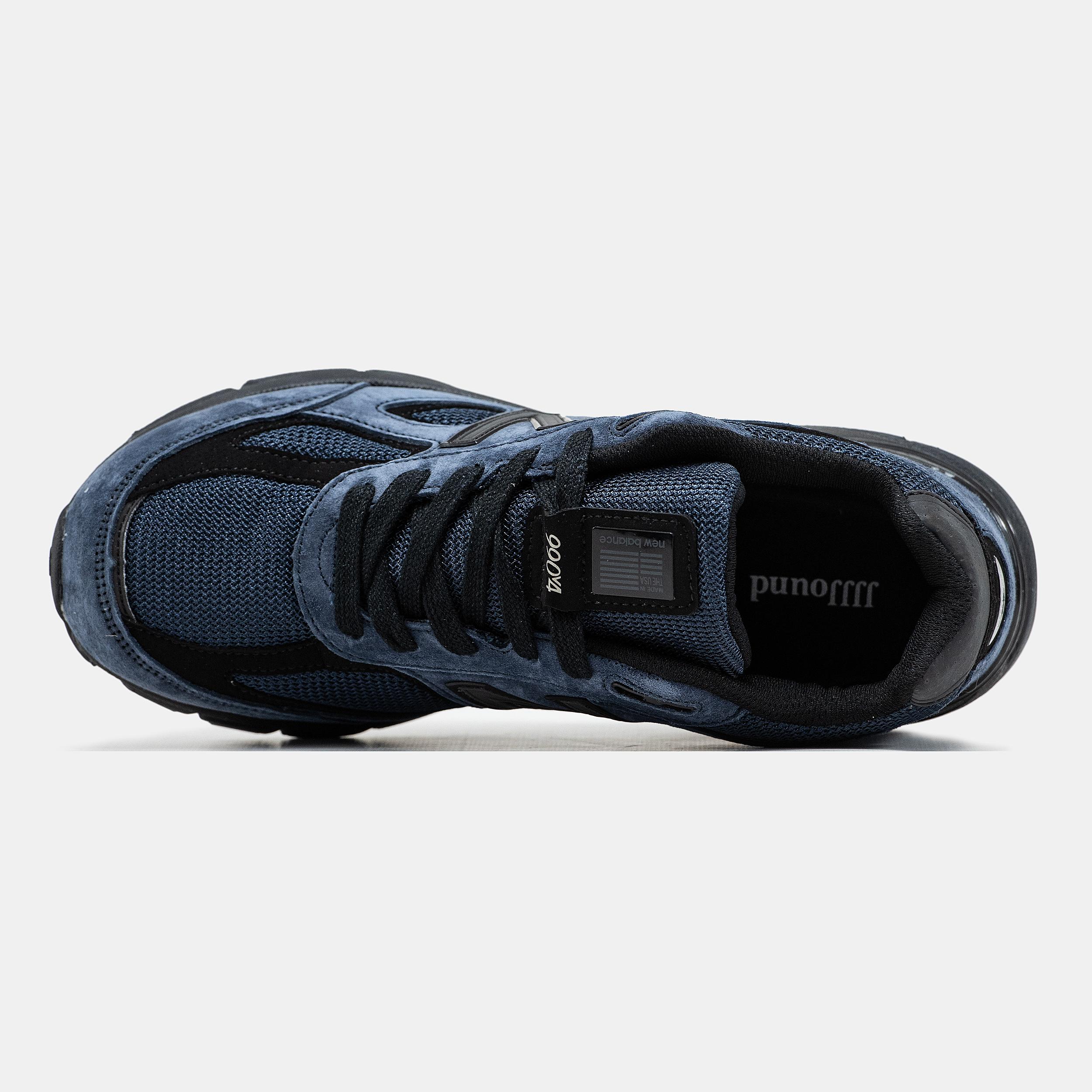 New Balance 990v4 Navy Black - изображение 3