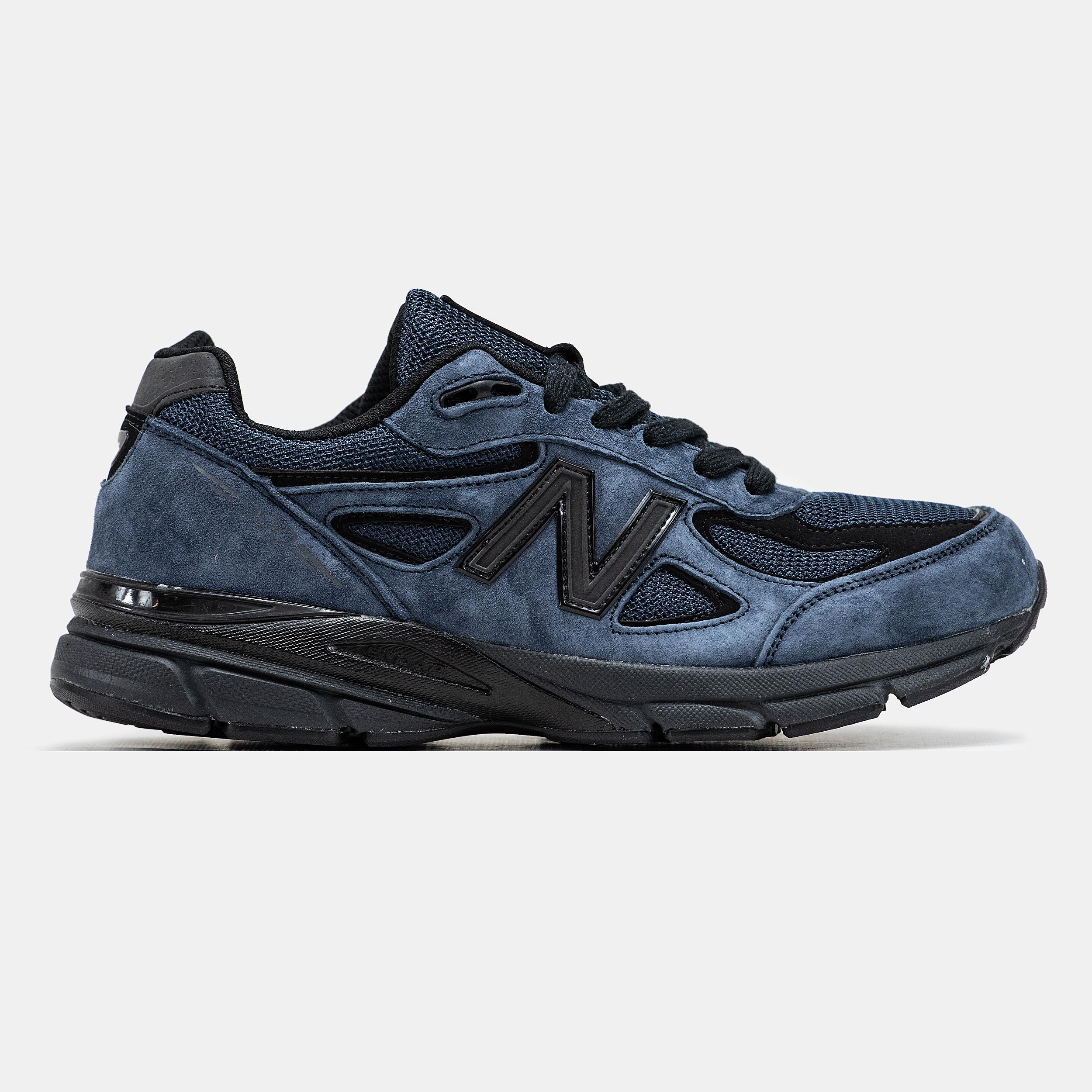 New Balance 990v4 Navy Black - изображение 4
