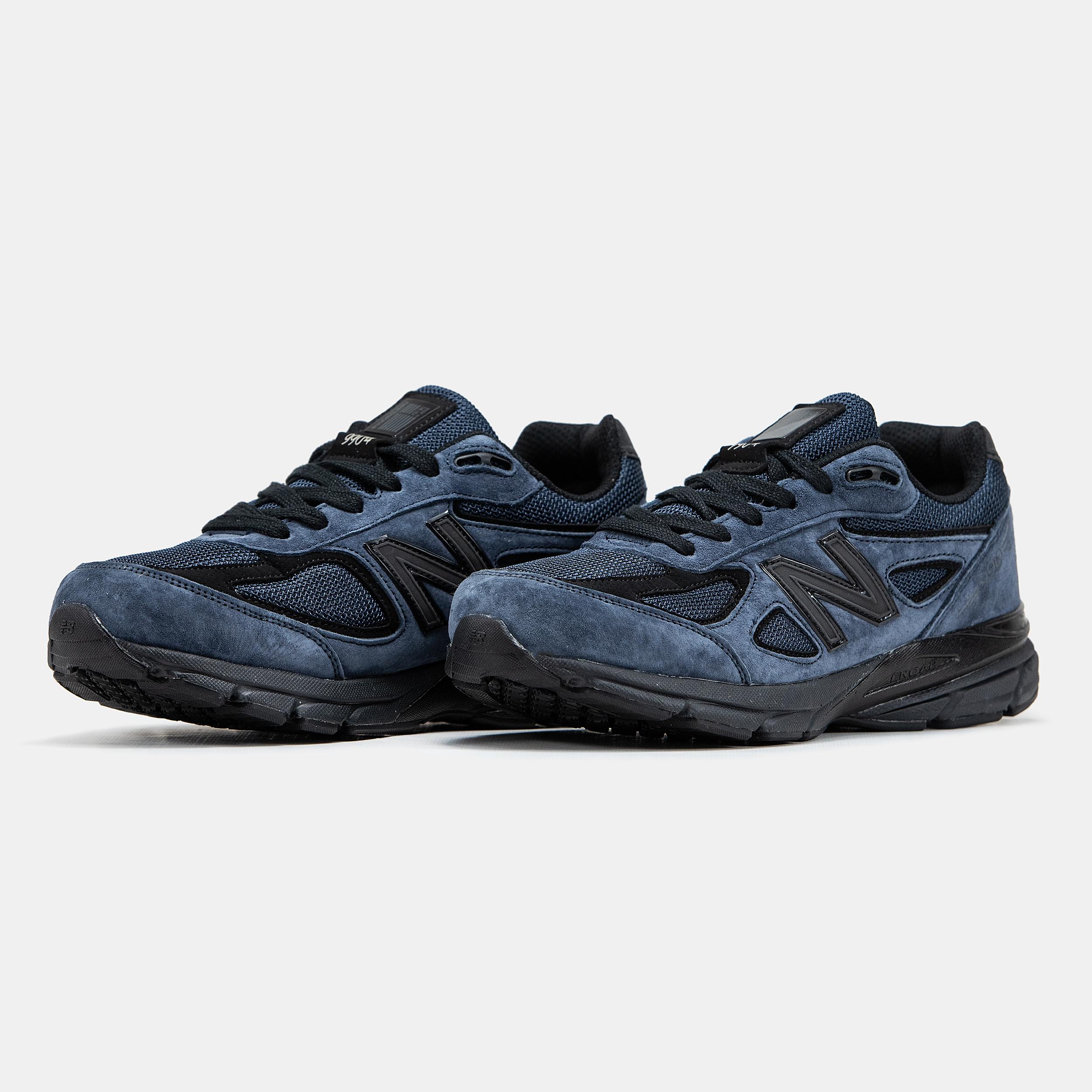 New Balance 990v4 Navy Black - изображение 6