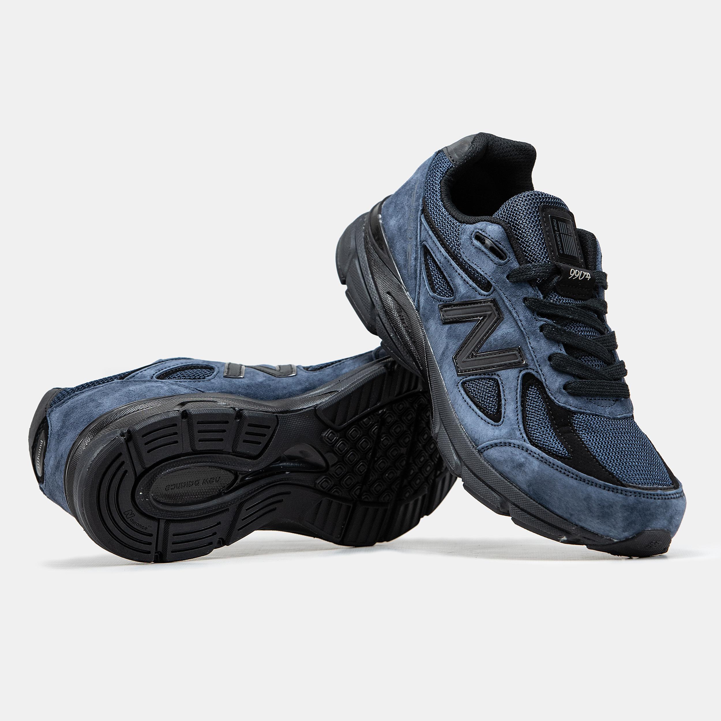 New Balance 990v4 Navy Black - изображение 7