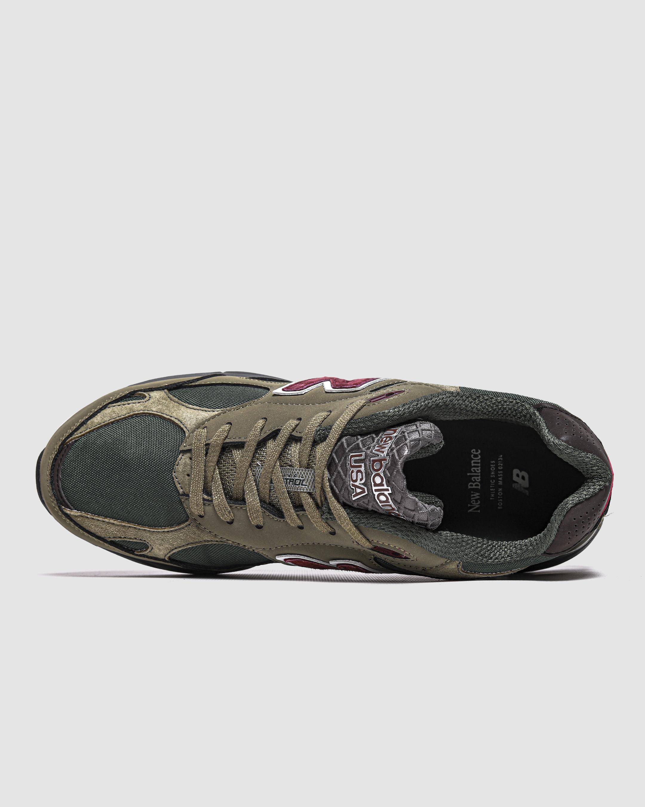 New Balance 990v3 Dark Olive Burgundy USA - изображение 6
