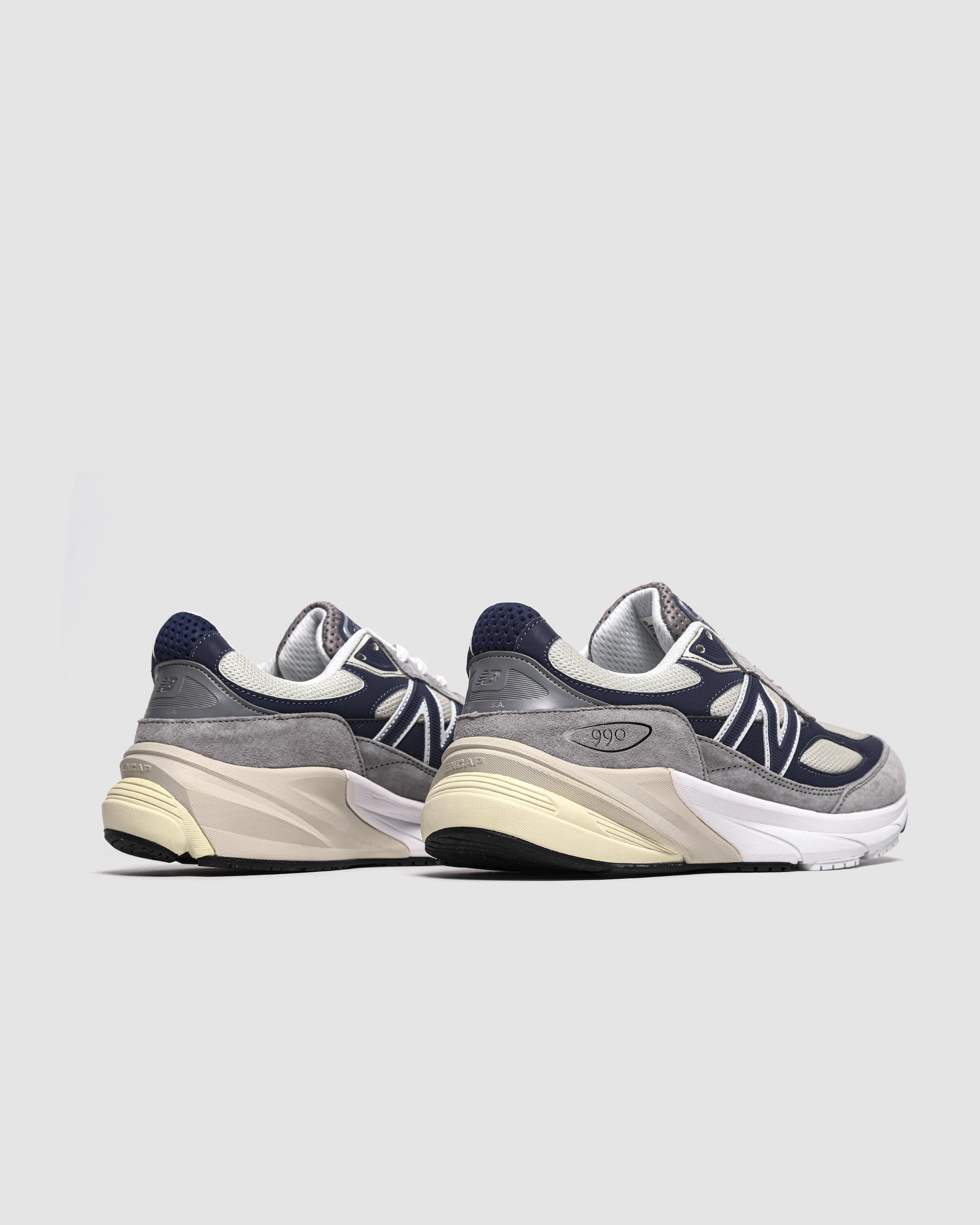 New Balance 990v6 Grey Navy White - изображение 5