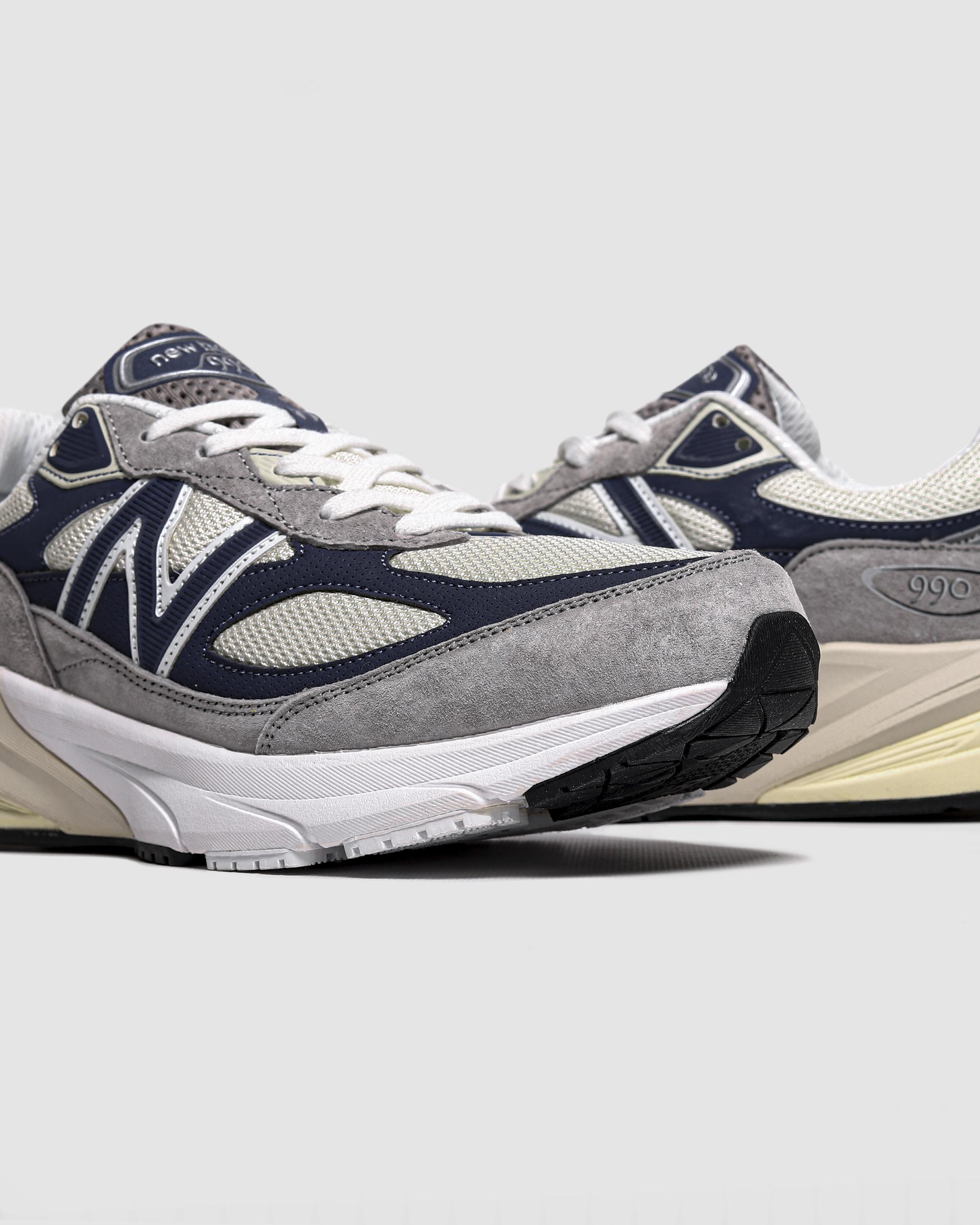 New Balance 990v6 Grey Navy White - изображение 7
