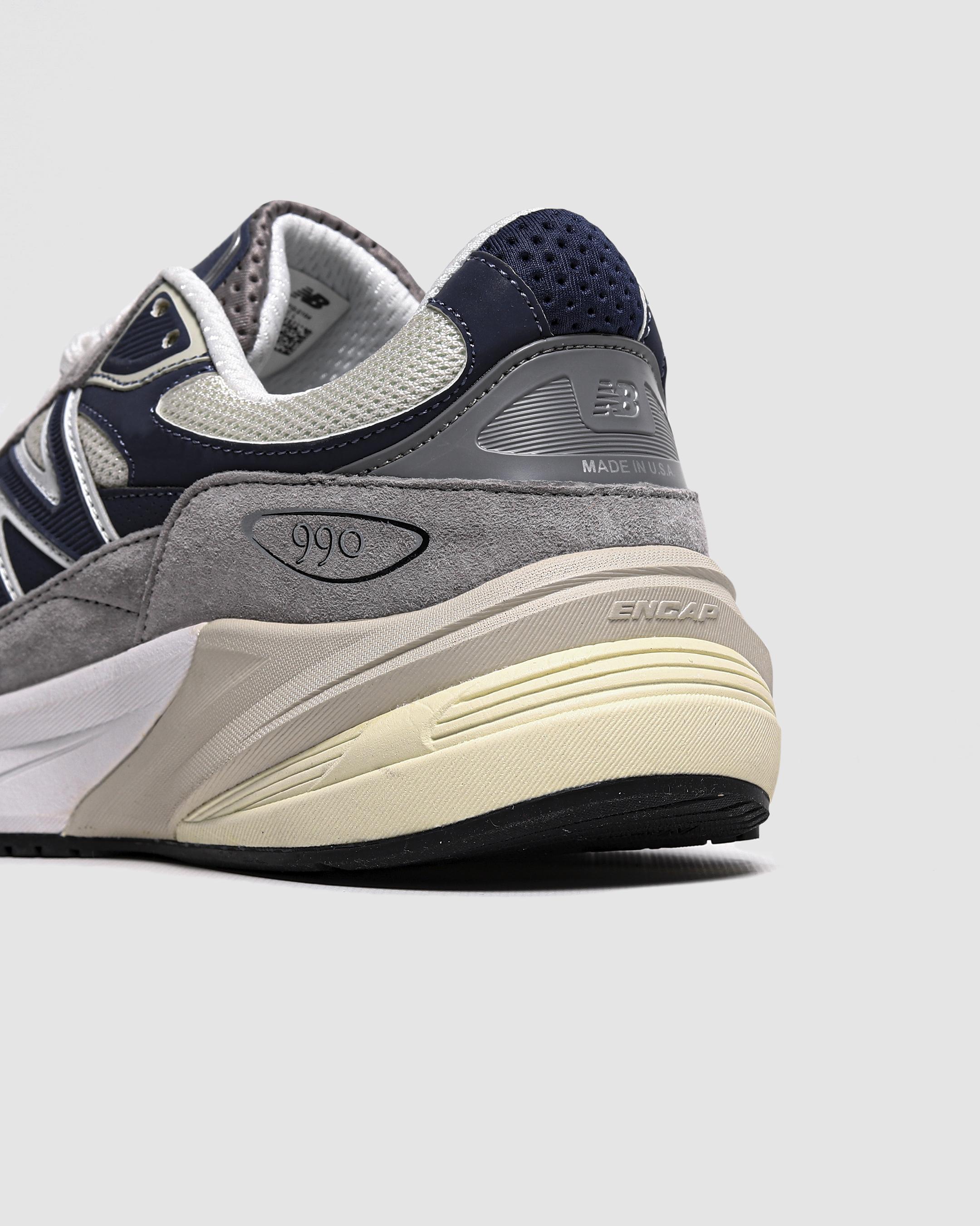 New Balance 990v6 Grey Navy White - изображение 8