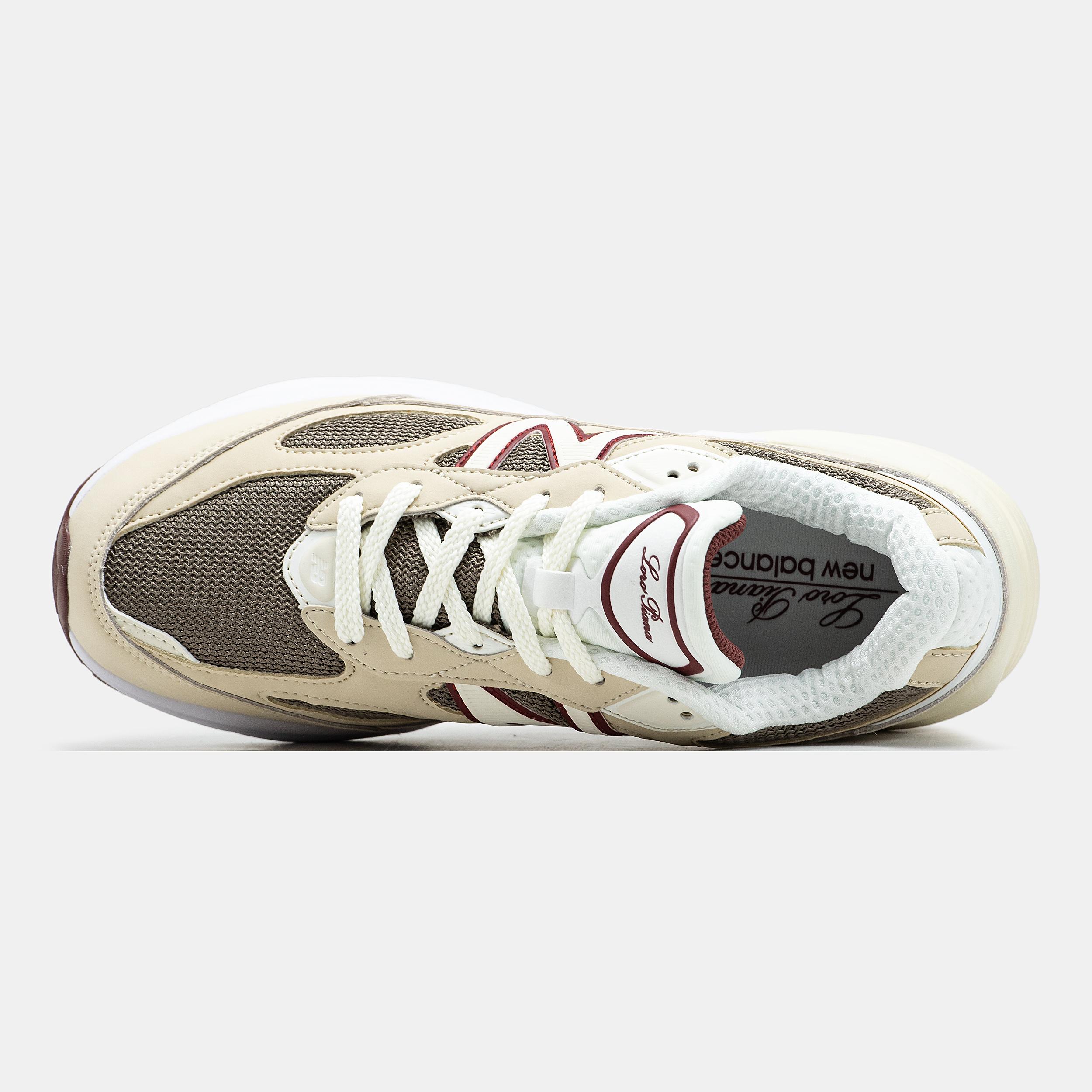 New Balance 990v6 x Loro Piana Raw Cashew Red - изображение 2