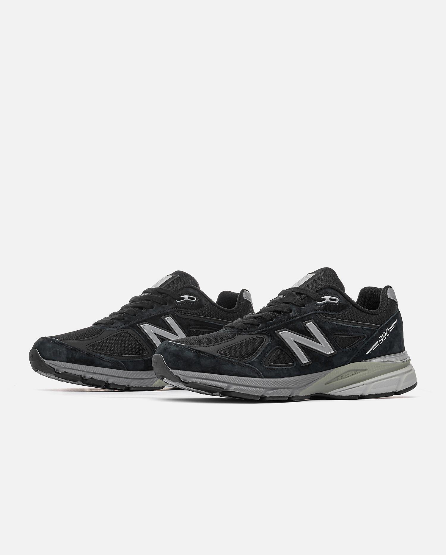 New Balance 990v4 Black Grey - изображение 1