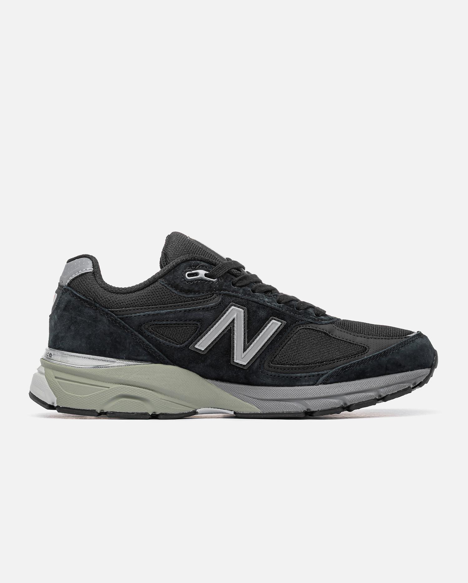 New Balance 990v4 Black Grey - изображение 4