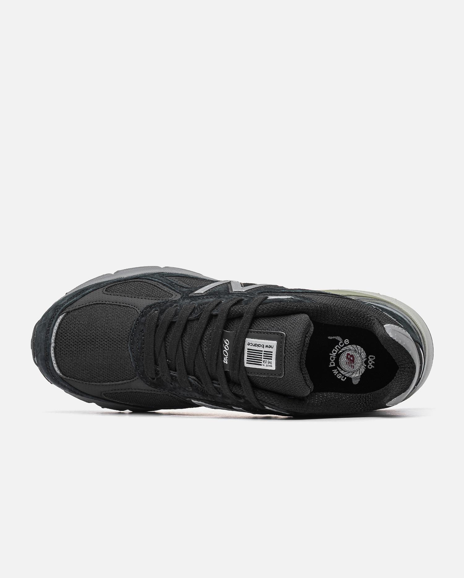 New Balance 990v4 Black Grey - изображение 5