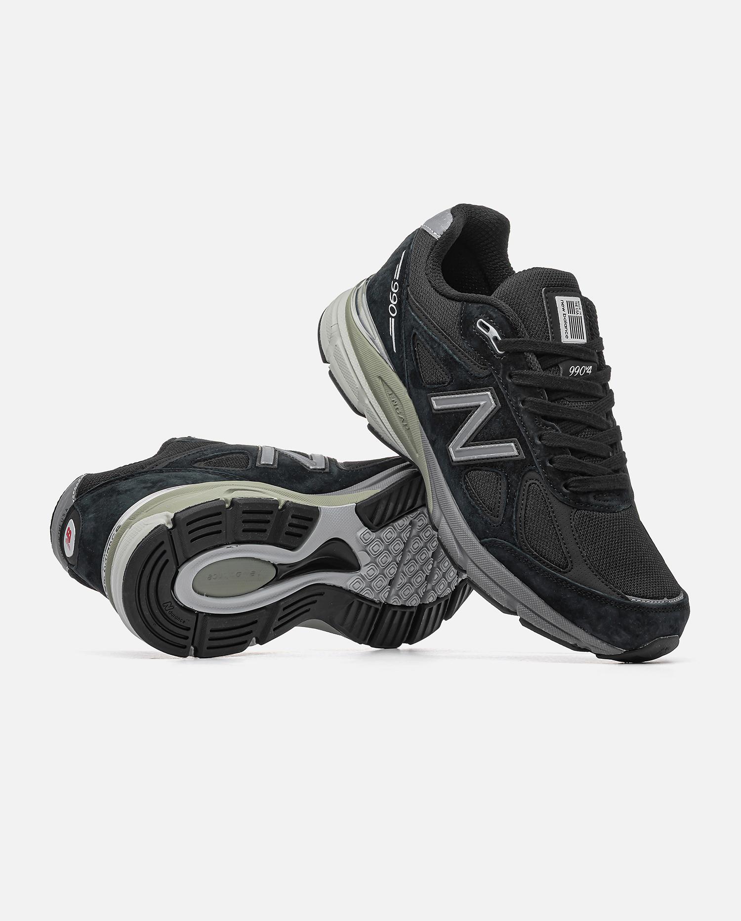 New Balance 990v4 Black Grey - изображение 7