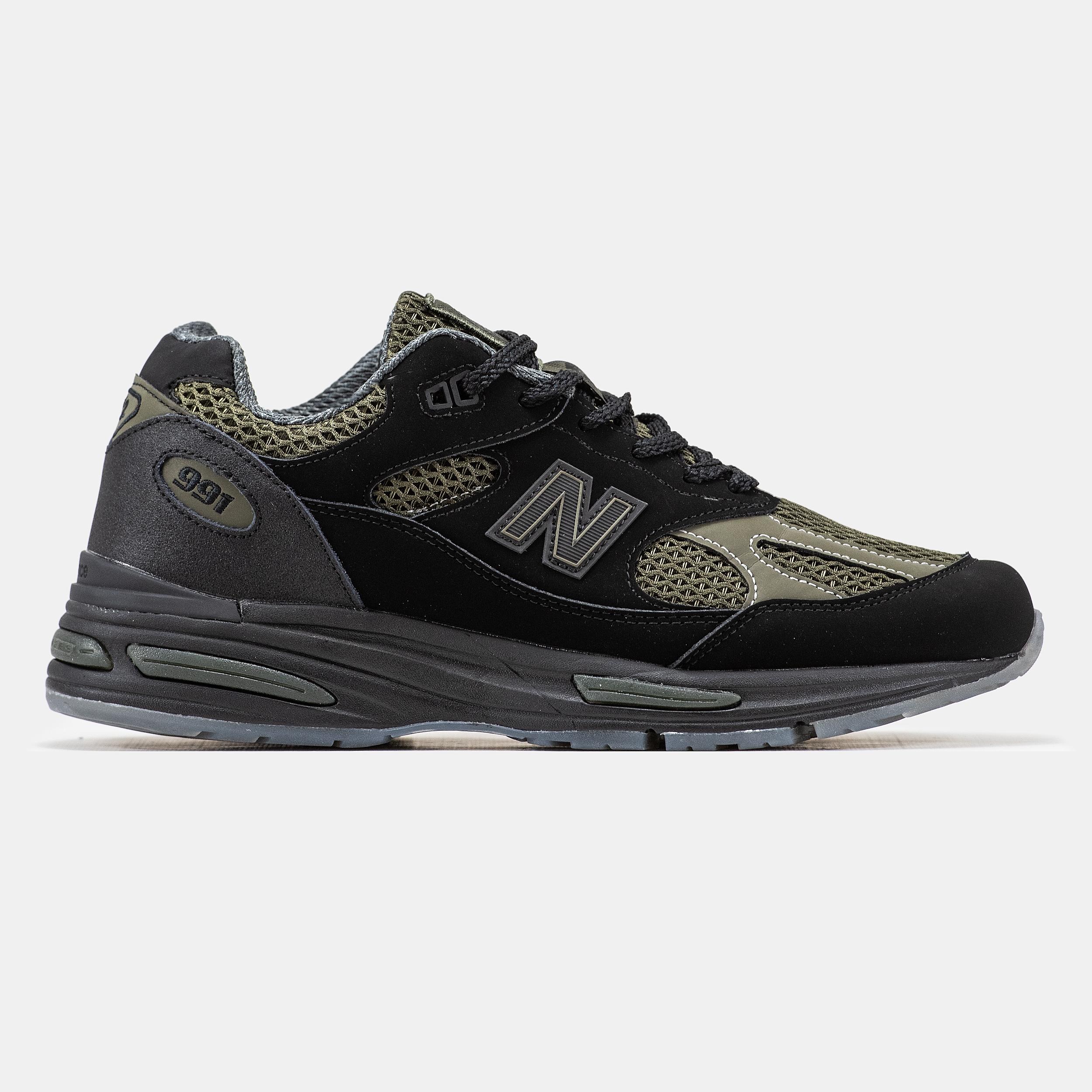 New Balance 991v2 x Stone Island Black Olive - изображение 4