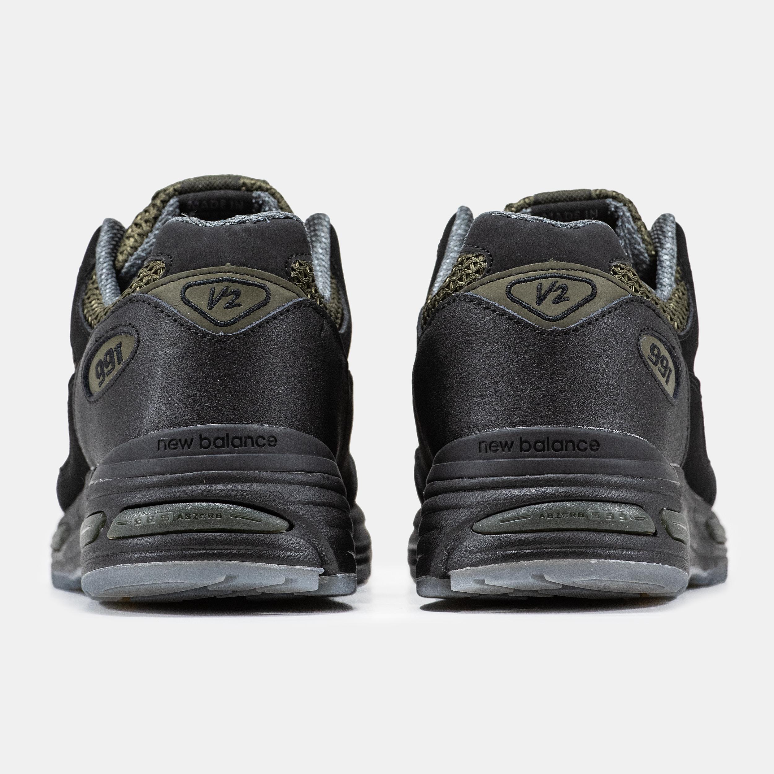 New Balance 991v2 x Stone Island Black Olive - изображение 6