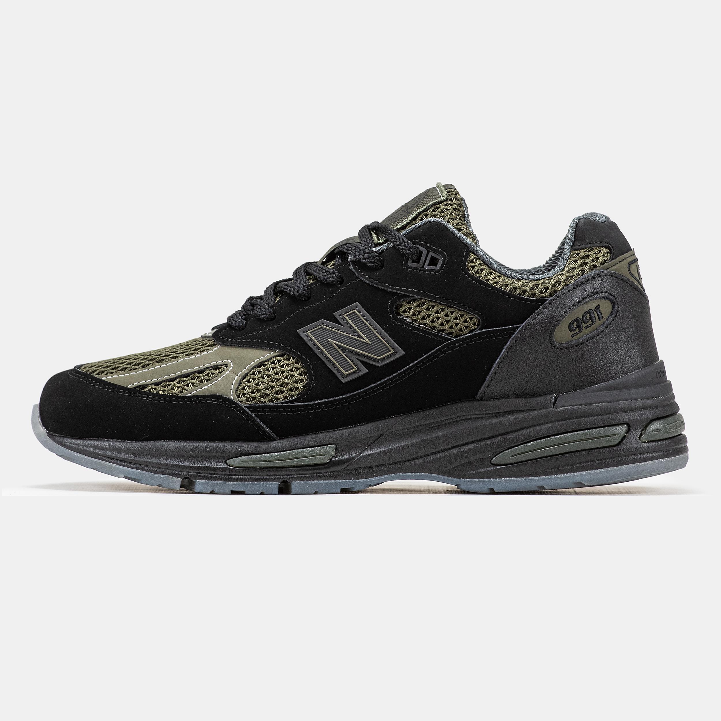 New Balance 991v2 x Stone Island Black Olive