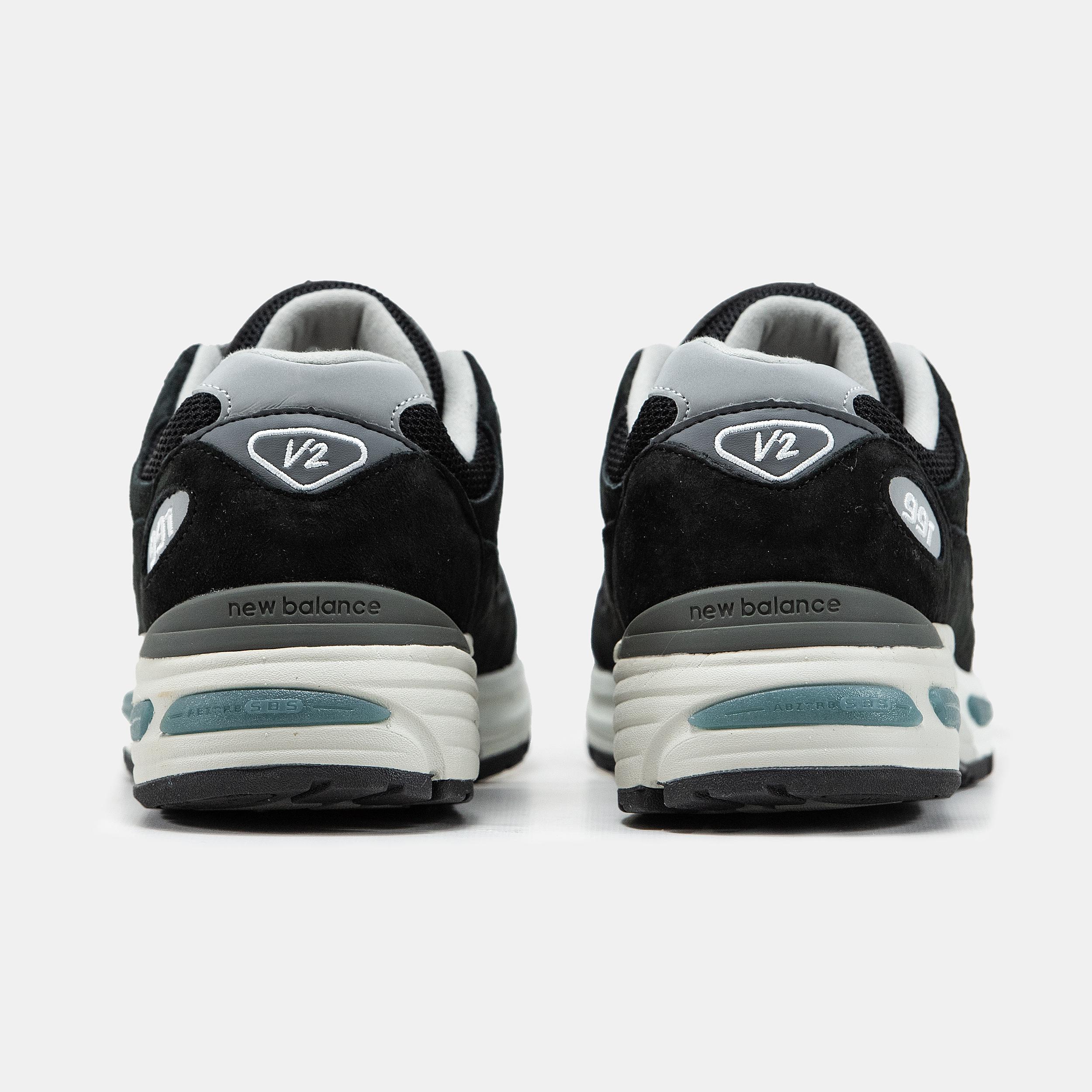 New Balance 991v2 Black Grey - изображение 3
